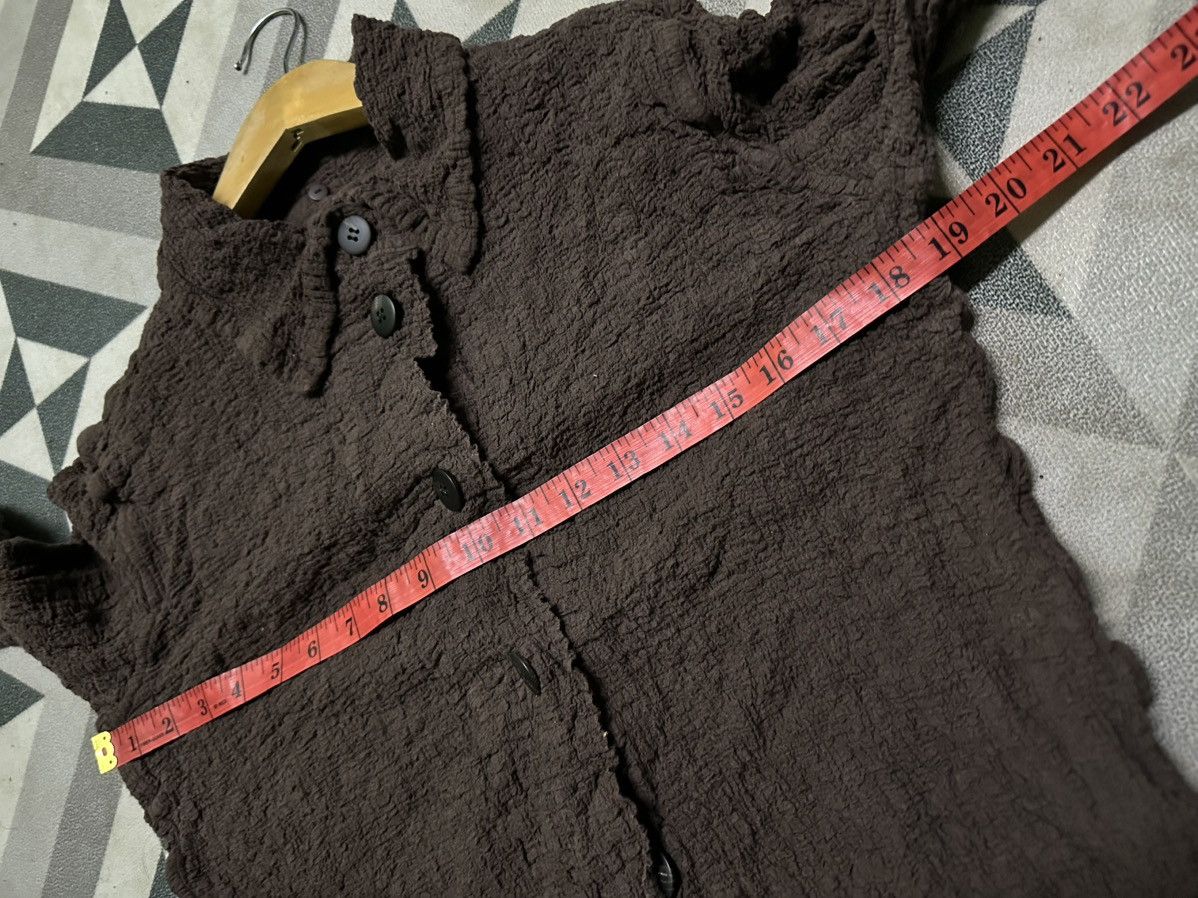 Issey Miyake Issey Miyake Me dark brown button jacket Size M / US 6-8 / IT 42-44 - 7 Thumbnail