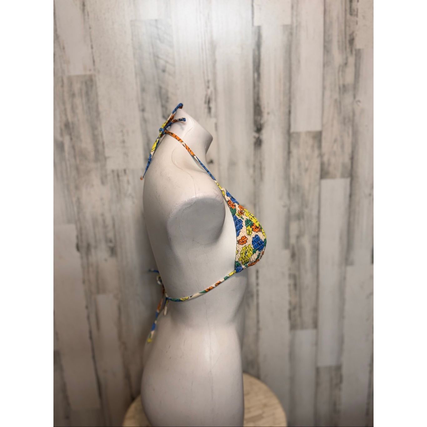 Other Multicolor Floral Triangle Bikini Top – Size Medium Size M / US 6-8 / IT 42-44 - 6 Thumbnail