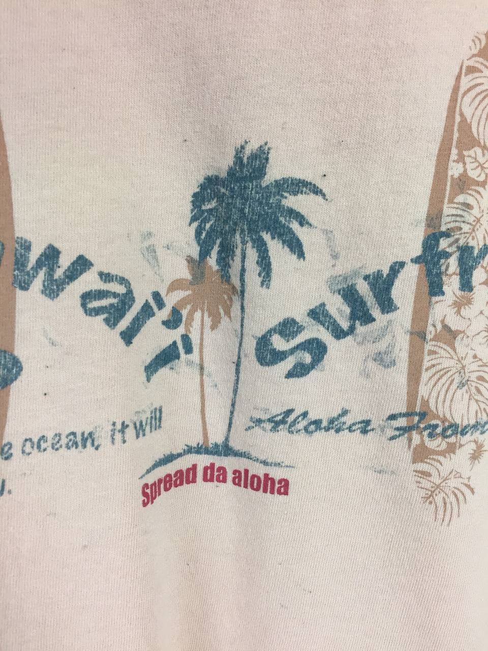 Vintage Vtg Piko Pure Hawaii Spread Da Aloha Surfriders Tee Size US XL / EU 56 / 4 - 5 Thumbnail