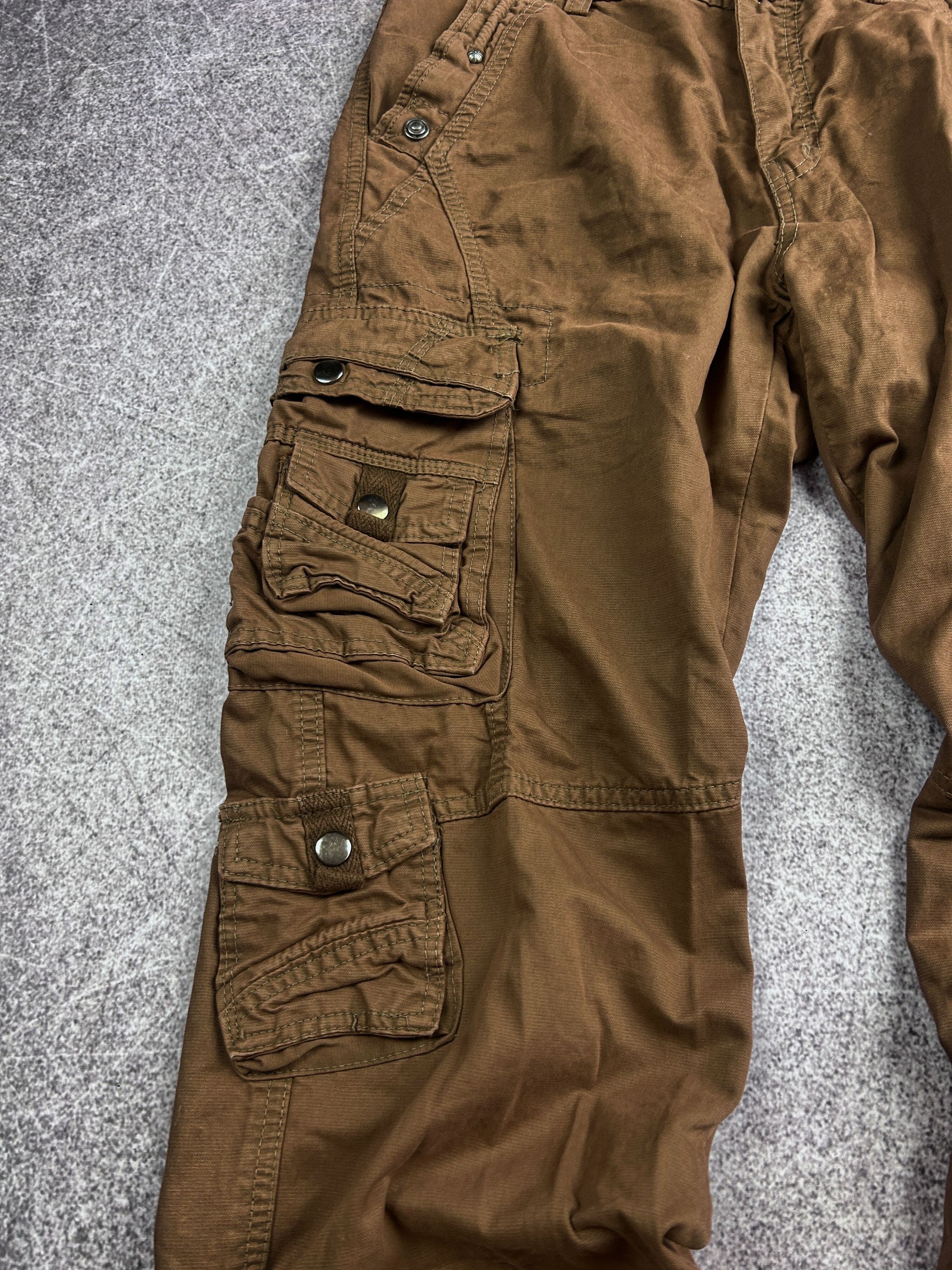 Vintage VINTAGE 💥HYSTERIC GLAMOUR STYLE CARGO JEANS 90S Size US 32 / EU 48 - 2 Thumbnail