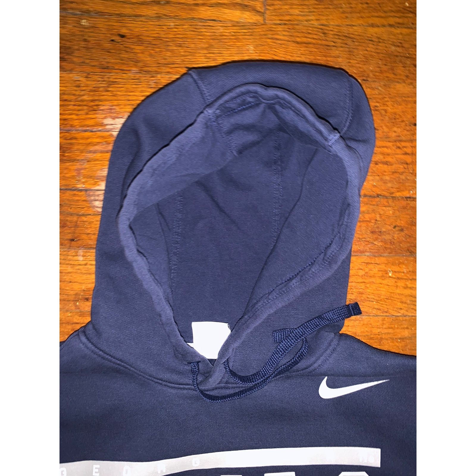 Nike Nike Georgetown Hoyas Hoodie Navy Blue M Bulldog Logo NCAA Size US M / EU 48-50 / 2 - 6 Thumbnail