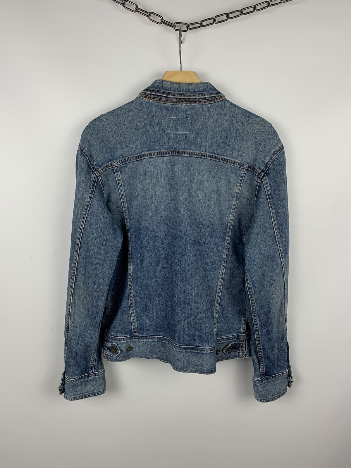 Designer × Rag & Bone Rag & Bone Standard Issue Classic Fit Denim Jacket Made USA Size US S / EU 44-46 / 1 - 9 Thumbnail