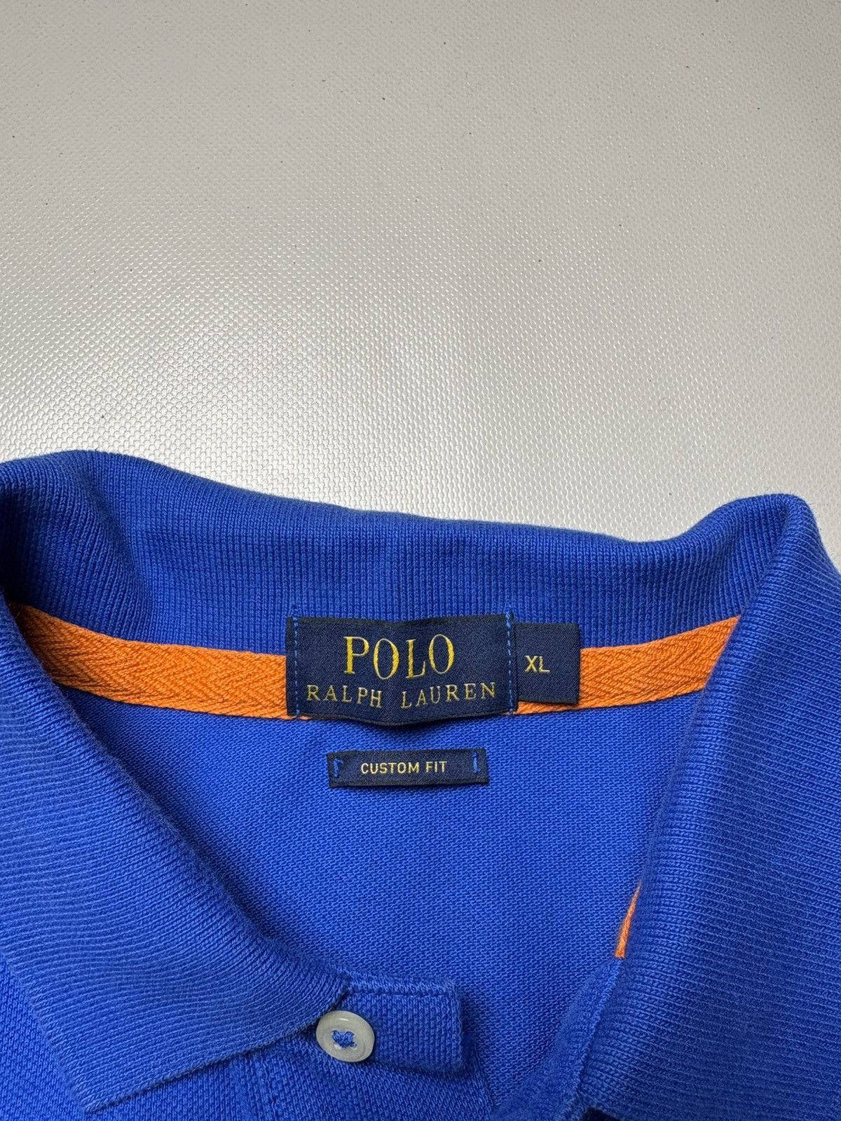 Polo Ralph Lauren Polo Ralph Lauren Scrible Logo Polo Size US XL / EU 56 / 4 - 3 Thumbnail
