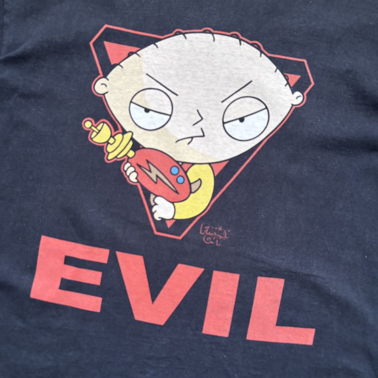 Vintage Vintage Family Guy Stewie Evil Boxy T-shirt Y2K Size US L / EU 52-54 / 3 - 4 Thumbnail