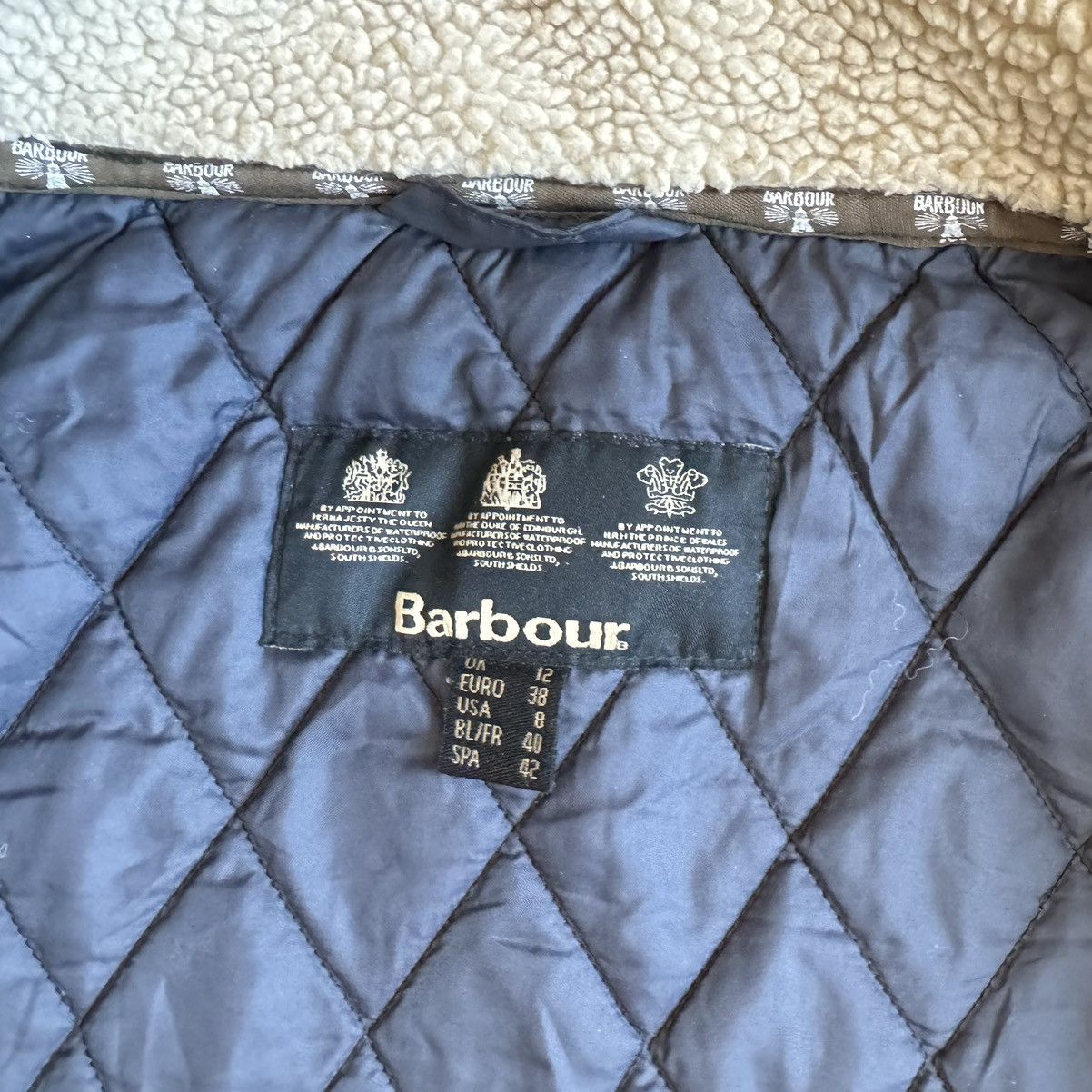 Barbour Barbour Crevasse Wax Jacket Women’s UK12/US8 Green Size M / US 6-8 / IT 42-44 - 7 Thumbnail