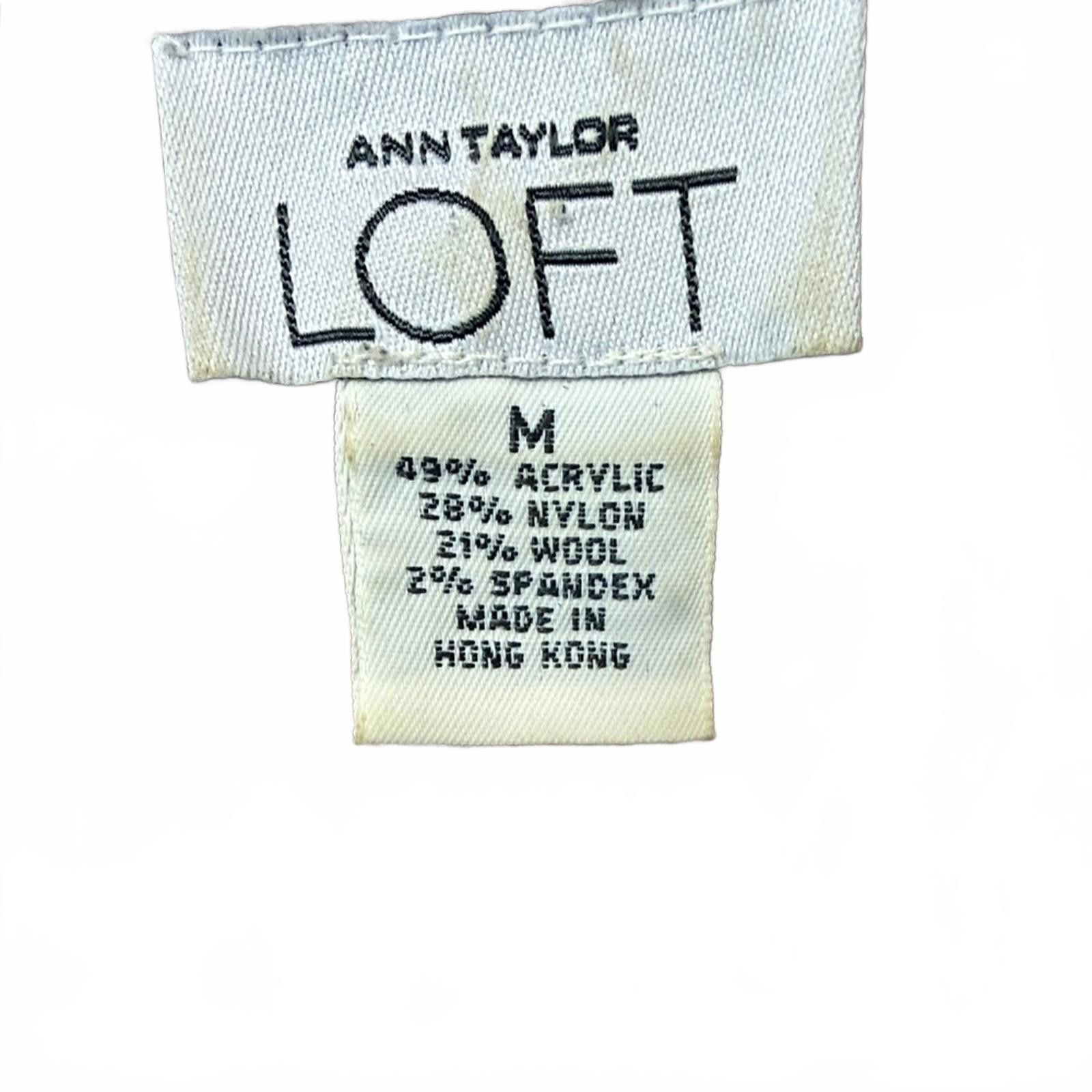 Other LOFT Soft Cream Cowl Neck Sweater Size M / US 6-8 / IT 42-44 - 2 Thumbnail