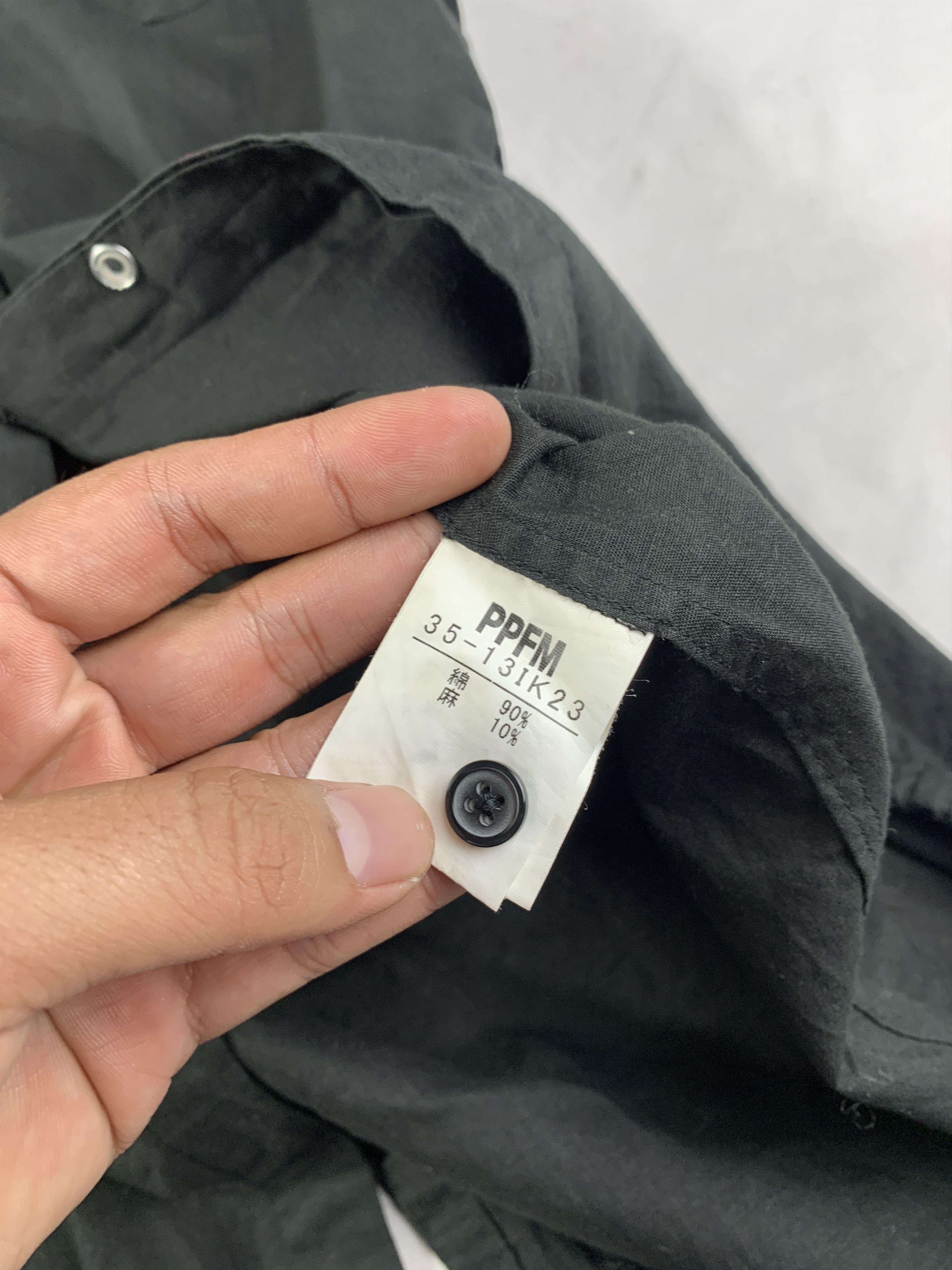 Japanese Brand PPFM Black Parka Dress (M) Size M / US 6-8 / IT 42-44 - 11 Thumbnail