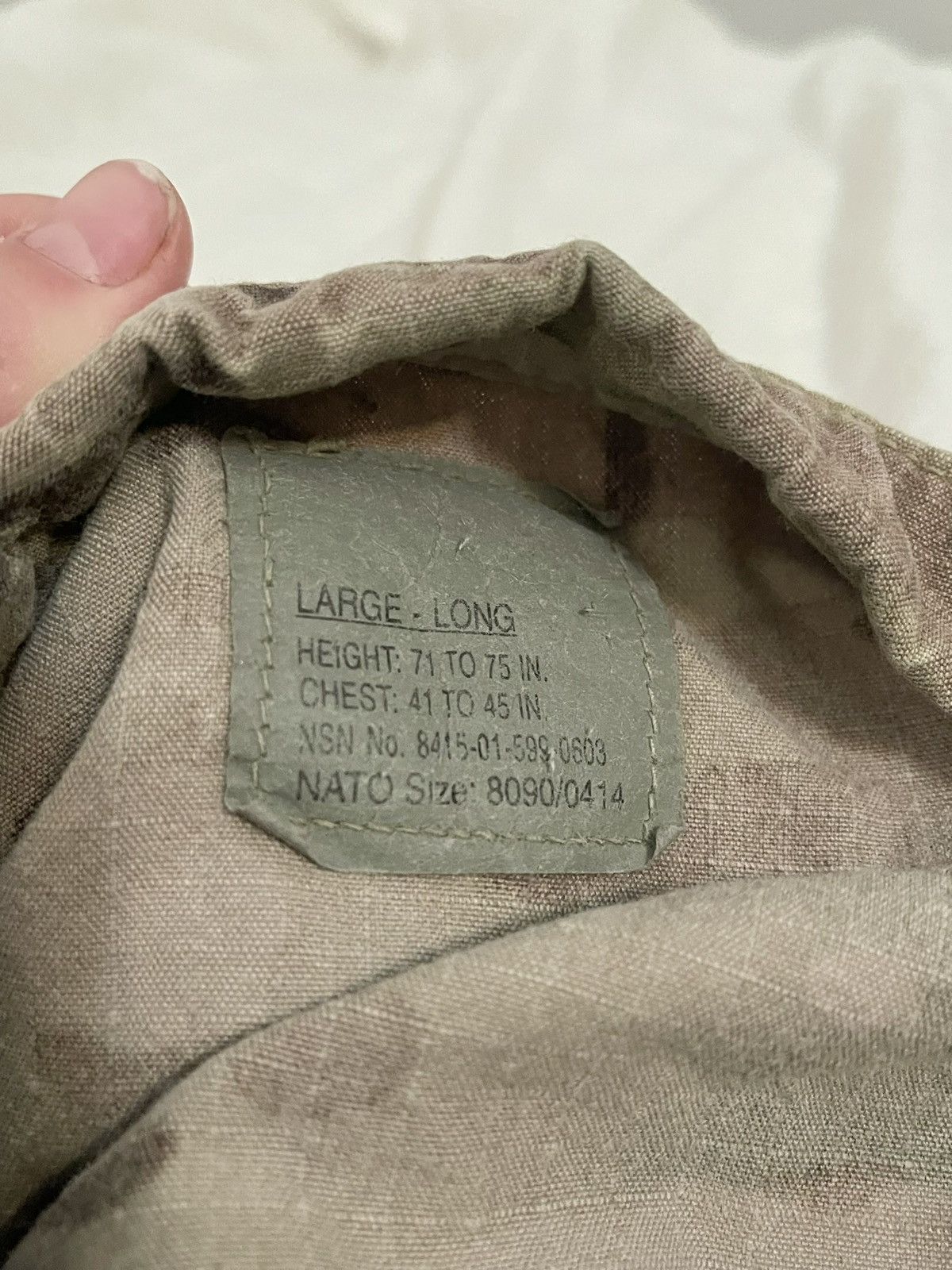 Other US Army Issue Zip Combat Shirt Jacket - Flame Resistant Size US L / EU 52-54 / 3 - 4 Thumbnail