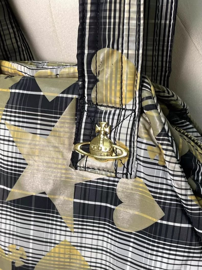 Vivienne Westwood Vivienne Westwood size os Space cotton star grid pattern ha Size ONE SIZE - 4 Thumbnail