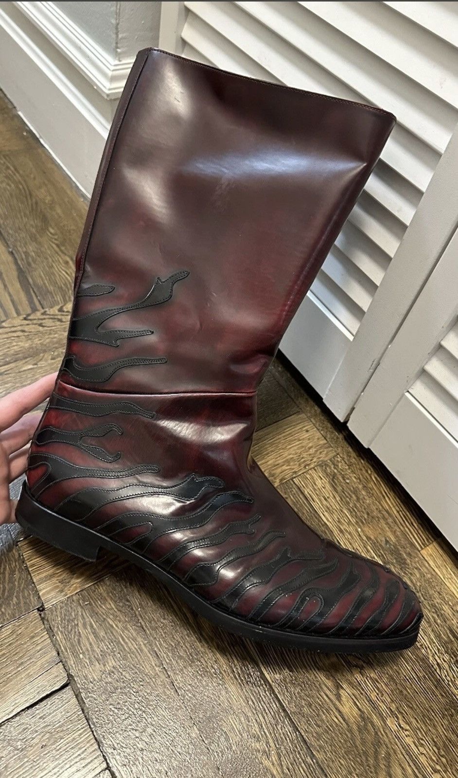 Prada PRADA FW08 Flame boots Size US 9 / EU 42 - 4 Thumbnail