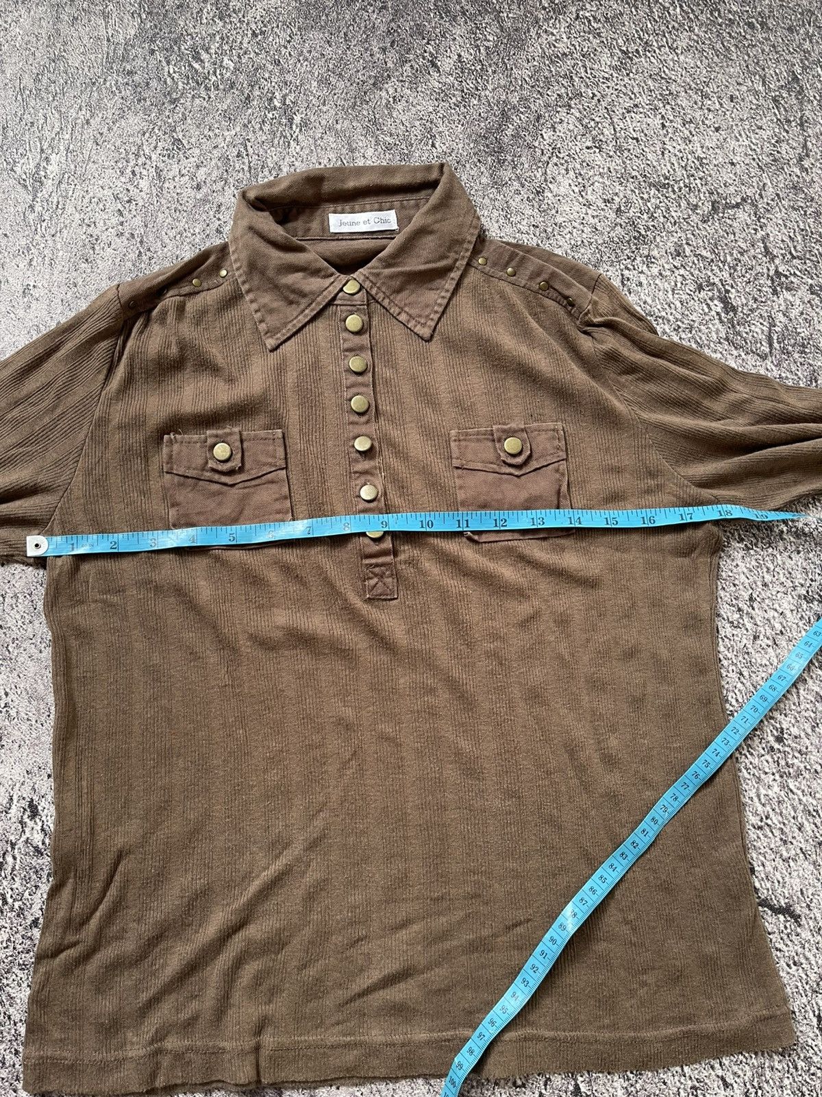 Japanese Brand Y2K Jeune et chit LGB Style longsleeve ifsixwasnine Size US M / EU 48-50 / 2 - 8 Thumbnail