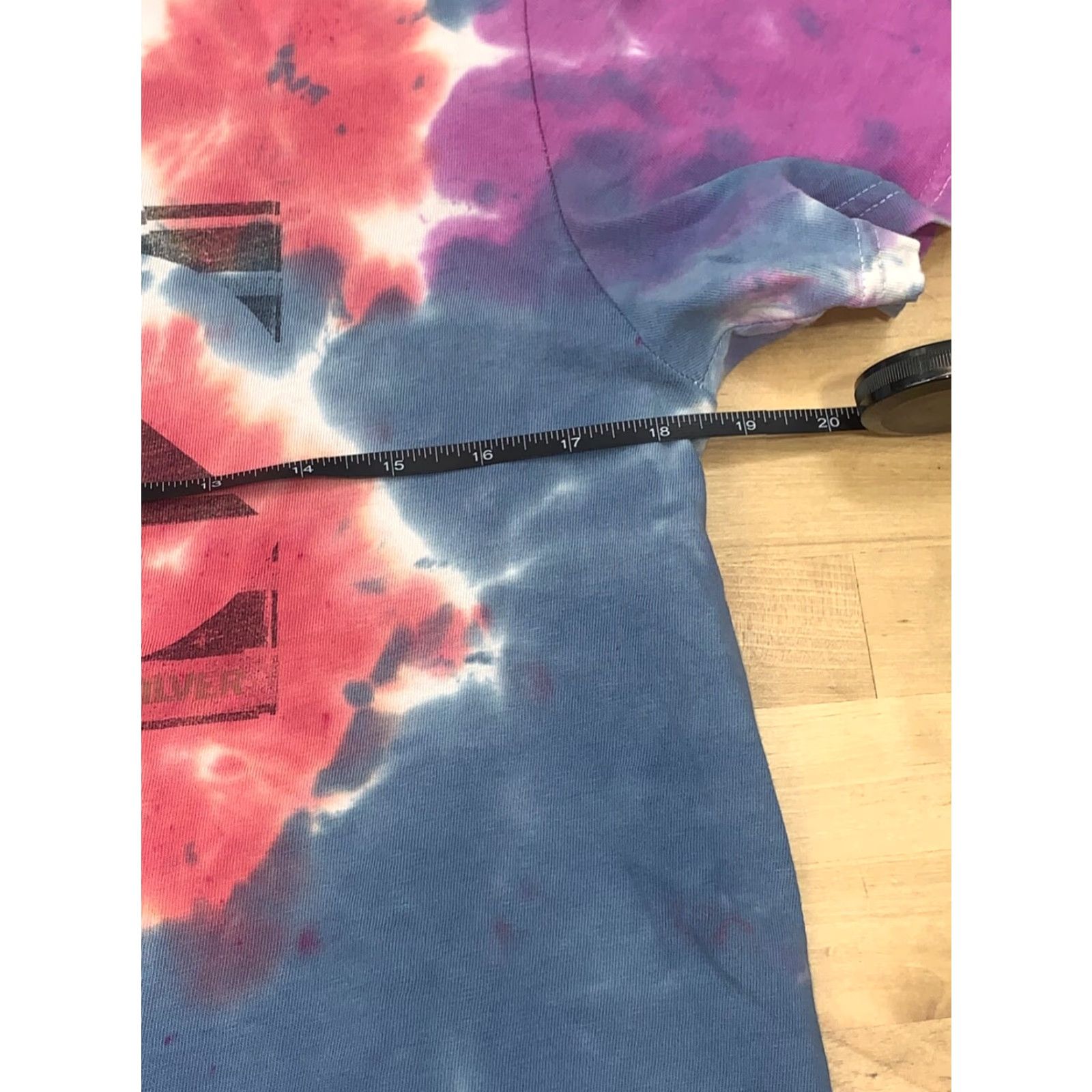 Quiksilver Womens Quiksilver T Shirt Short Sleeve Multicolor Beach S Surf Tie Dye Size S / US 4 / IT 40 - 4 Thumbnail
