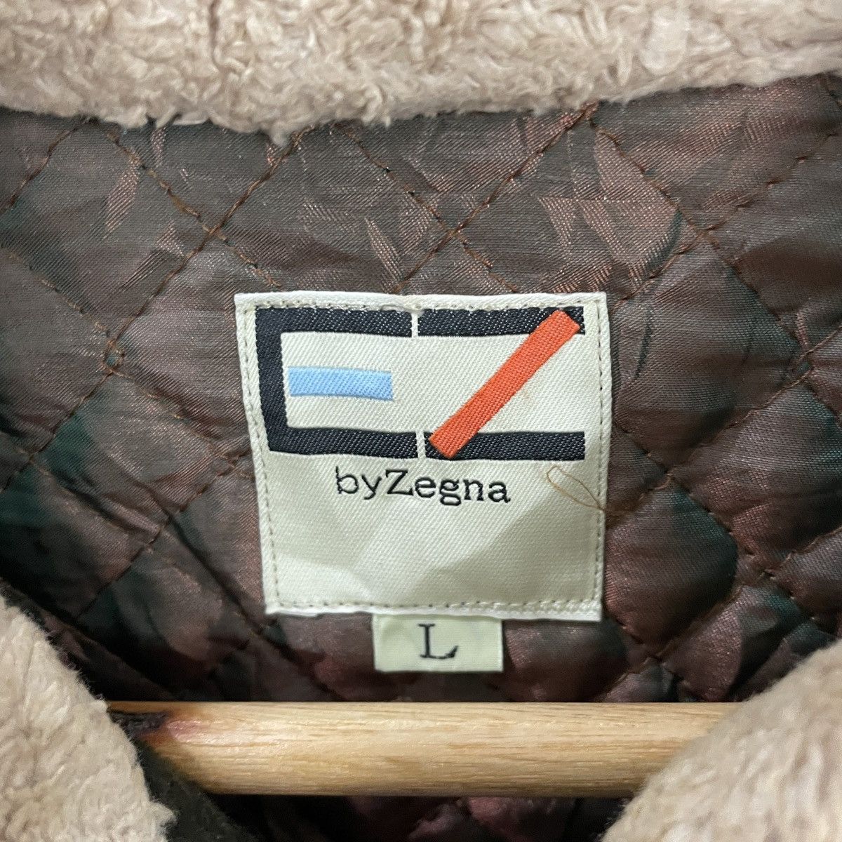 Ermenegildo Zegna Vintage Ez By Zegna Sherpa Fleece Jacket Size US L / EU 52-54 / 3 - 6 Thumbnail