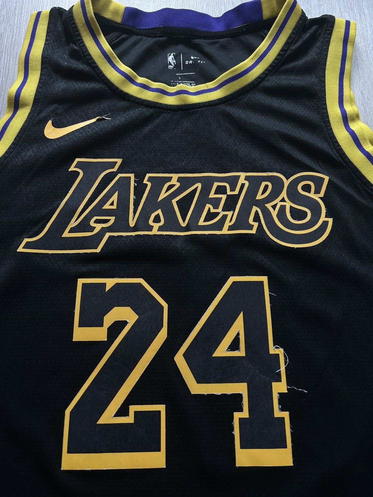 NBA Nike Jersey NBA Kobe Bryant 24 L A Lakers size S Size US S / EU 44-46 / 1 - 2 Thumbnail
