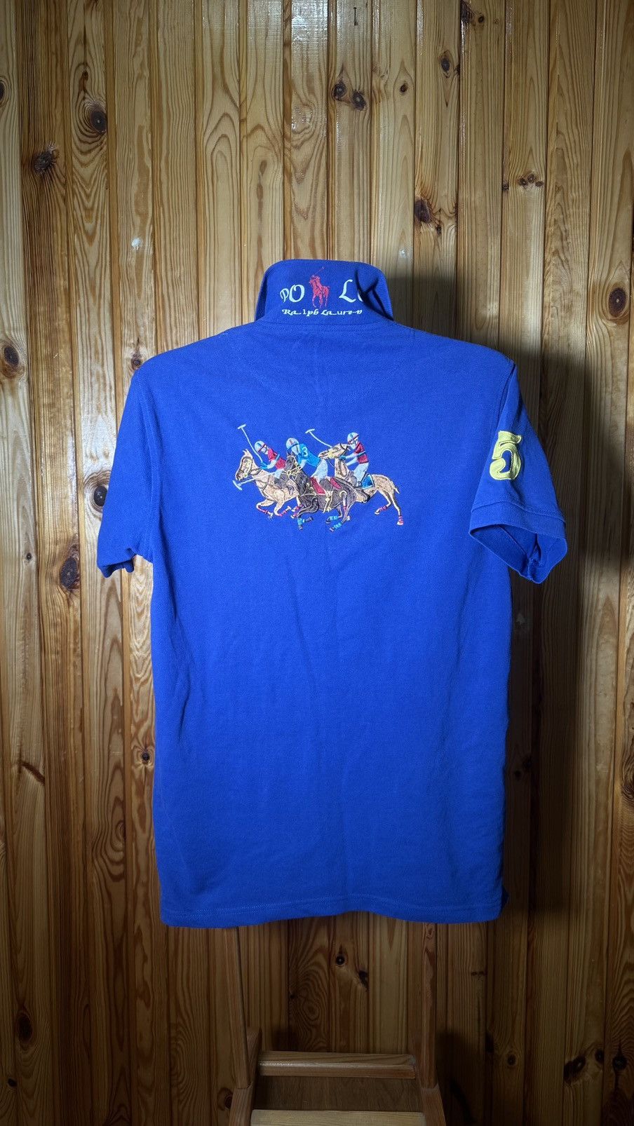 Polo Ralph Lauren Polo Ralph Lauren Y2KTriple Pony Horse Embroidered Shirt Size US XL / EU 56 / 4 - 1 Thumbnail