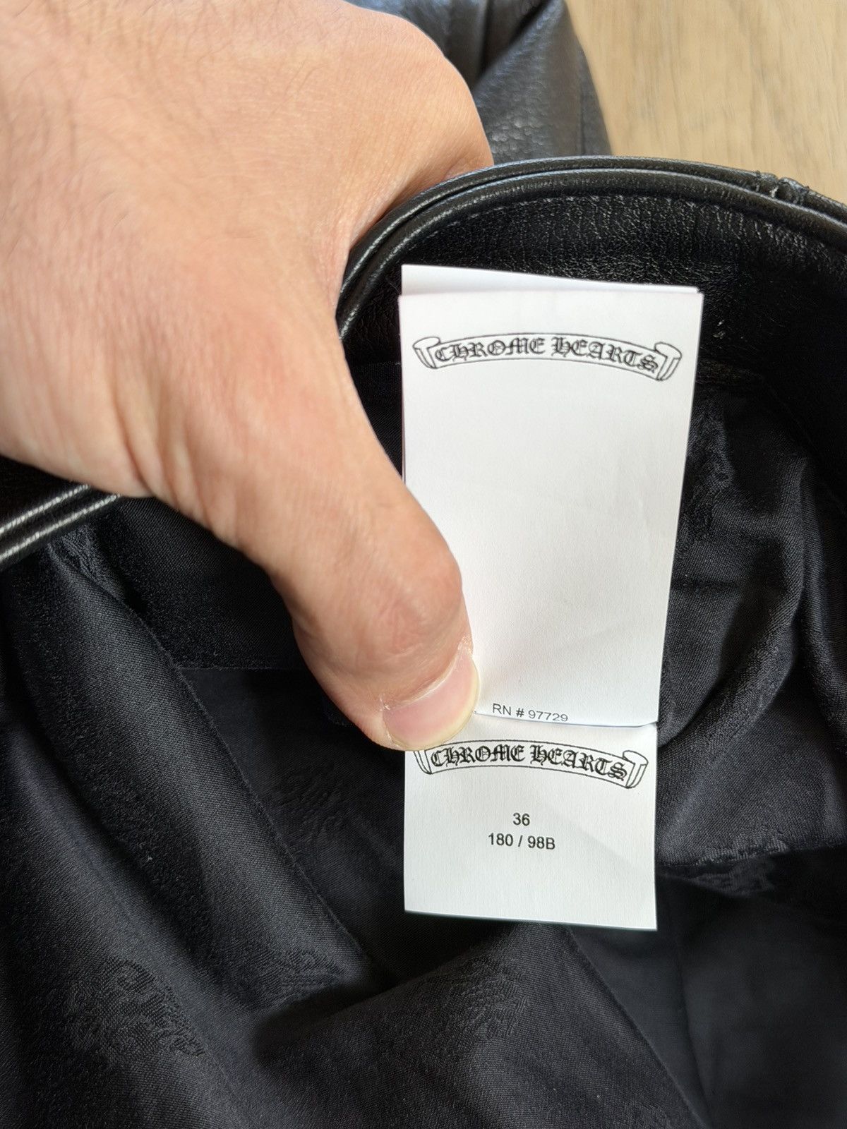 Chrome Hearts Chrome Hearts Leather Cargo Pants Size US 36 / EU 52 - 14 Thumbnail