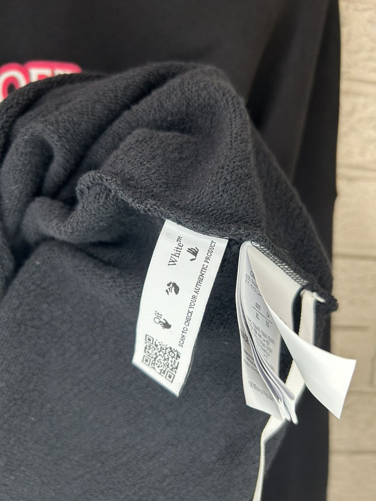 Off-White Off White Emotionally Available Crewneck Sweatshirt Size US XL / EU 56 / 4 - 9 Thumbnail