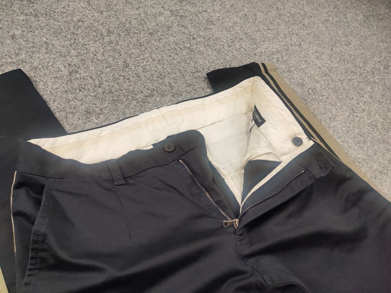 Dolce & Gabbana Dolce & Gabbana Italy Design side-taper Chino Ankle Pants Size US 31 - 10 Thumbnail