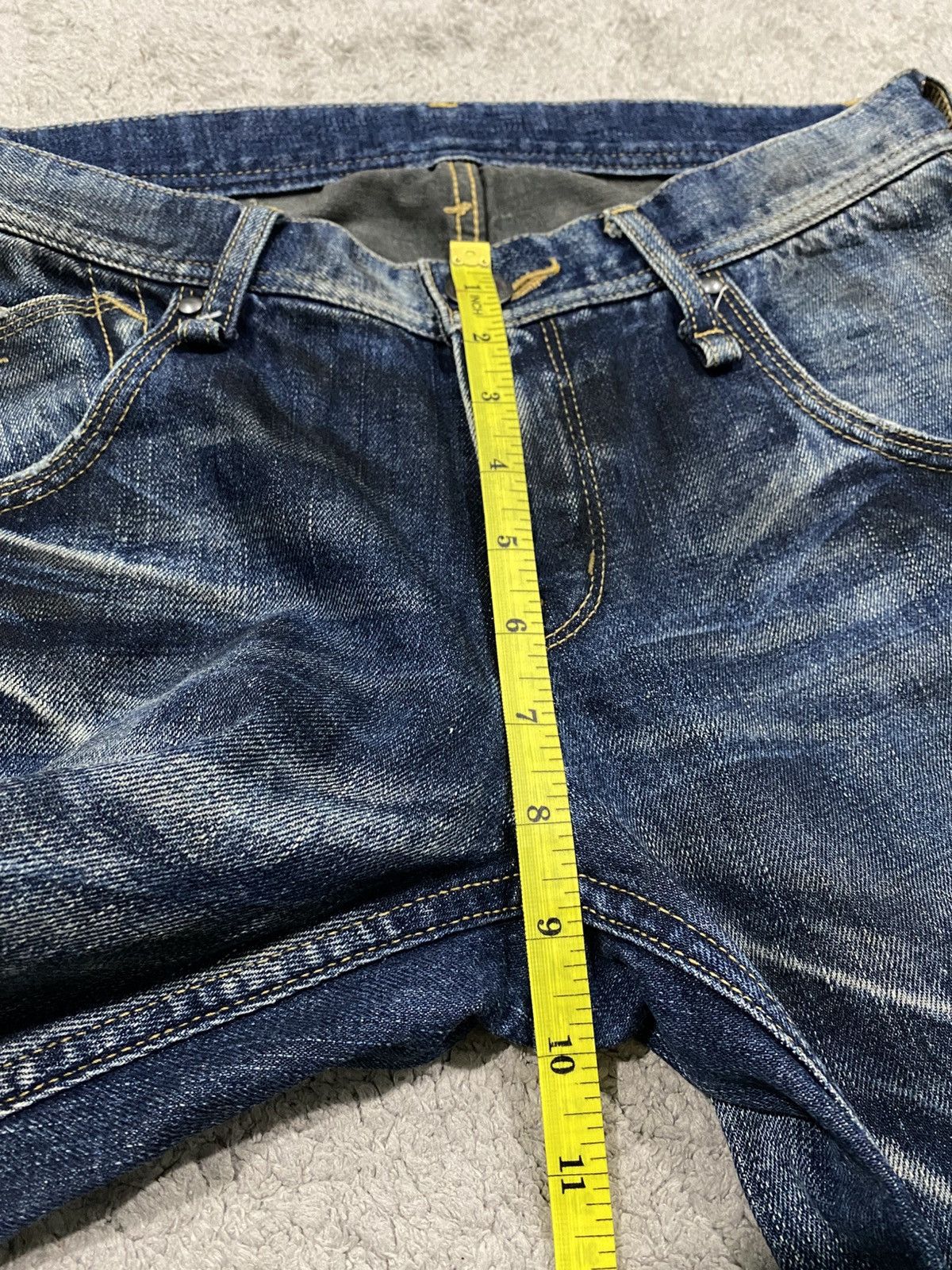 Tornado Mart NEED GONE ‼️ Rattle Trap Distressed Rusty Denim Jeans Punk Size US 31 - 21 Thumbnail