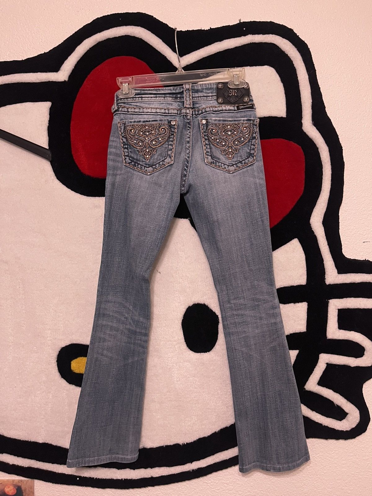 Miss Me Miss Me 2000s Low rise bootcut jeans Size 25" / US 0 / IT 36 - 3 Thumbnail