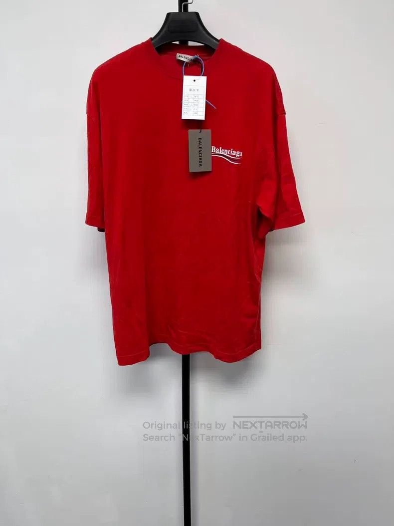 Balenciaga Balenciaga Logo letter badge short-sleeve T-shirt regular Size US XS / EU 42 / 0 - 1 Thumbnail