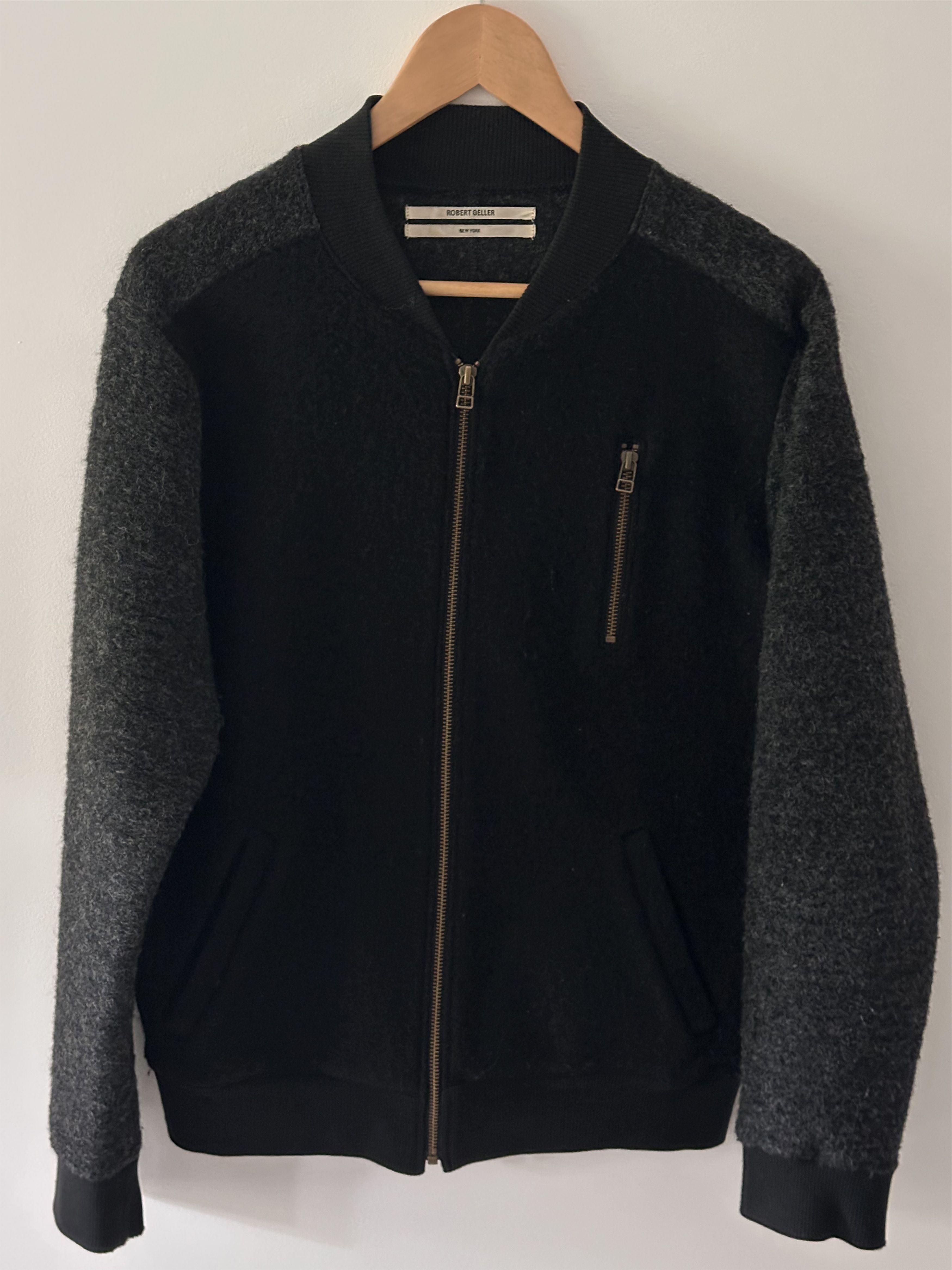 Robert Geller Robert Geller Wool Bomber Jacket Size US S / EU 44-46 / 1 - 1 Thumbnail