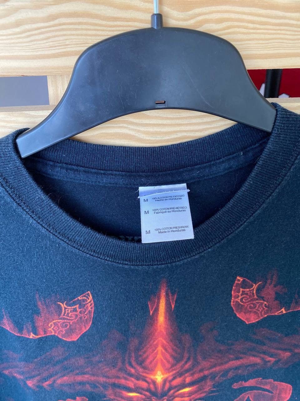 Microsoft × Playstation × Vintage Vintage Diablo 3 Fullprint Promo Tee Blizzard Video Games Size US M / EU 48-50 / 2 - 5 Thumbnail