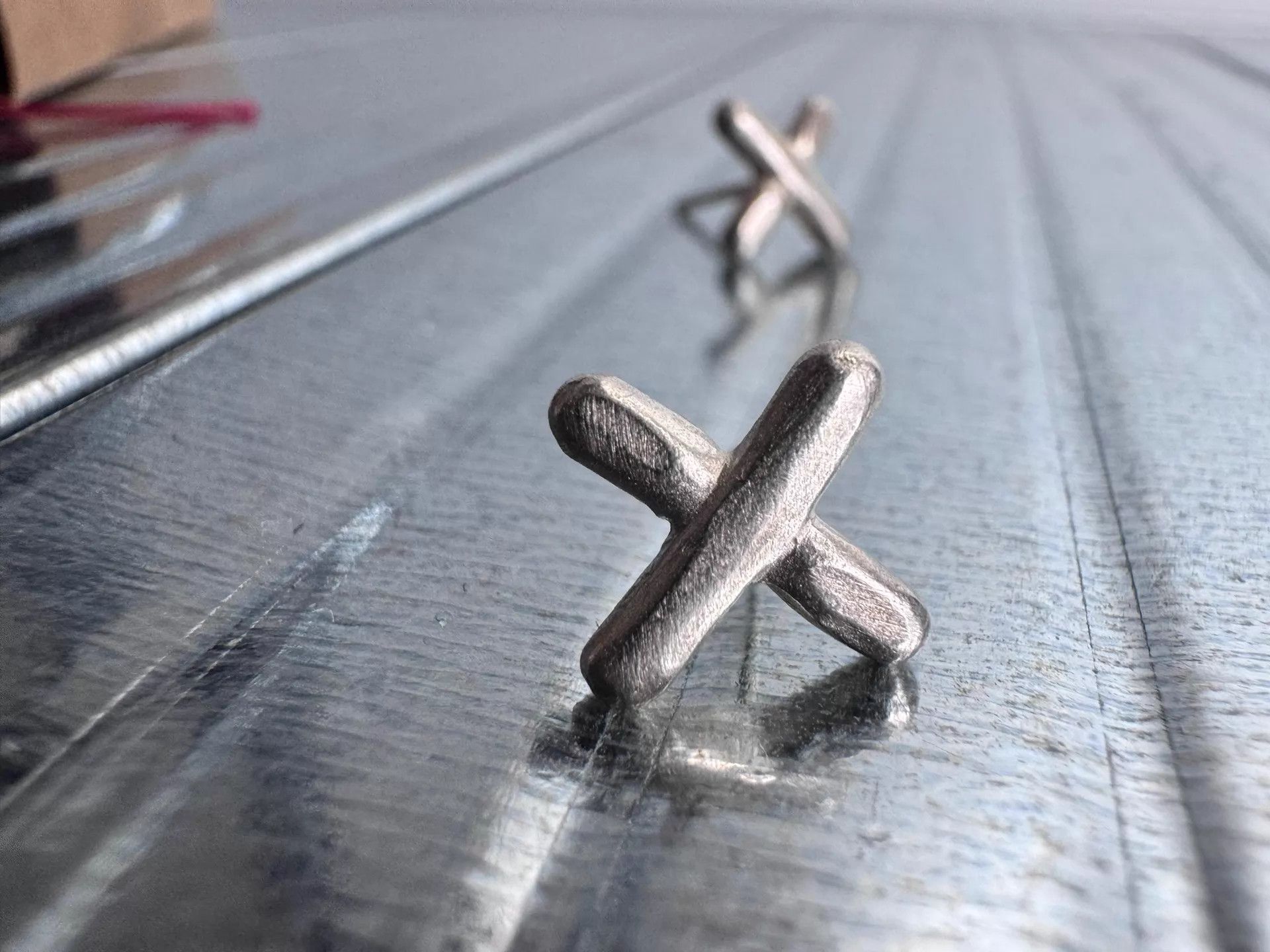 Ma+ maurizio amadei m.a+ Cross Stud Earring A-OC/H New Size ONE SIZE - 1 Thumbnail