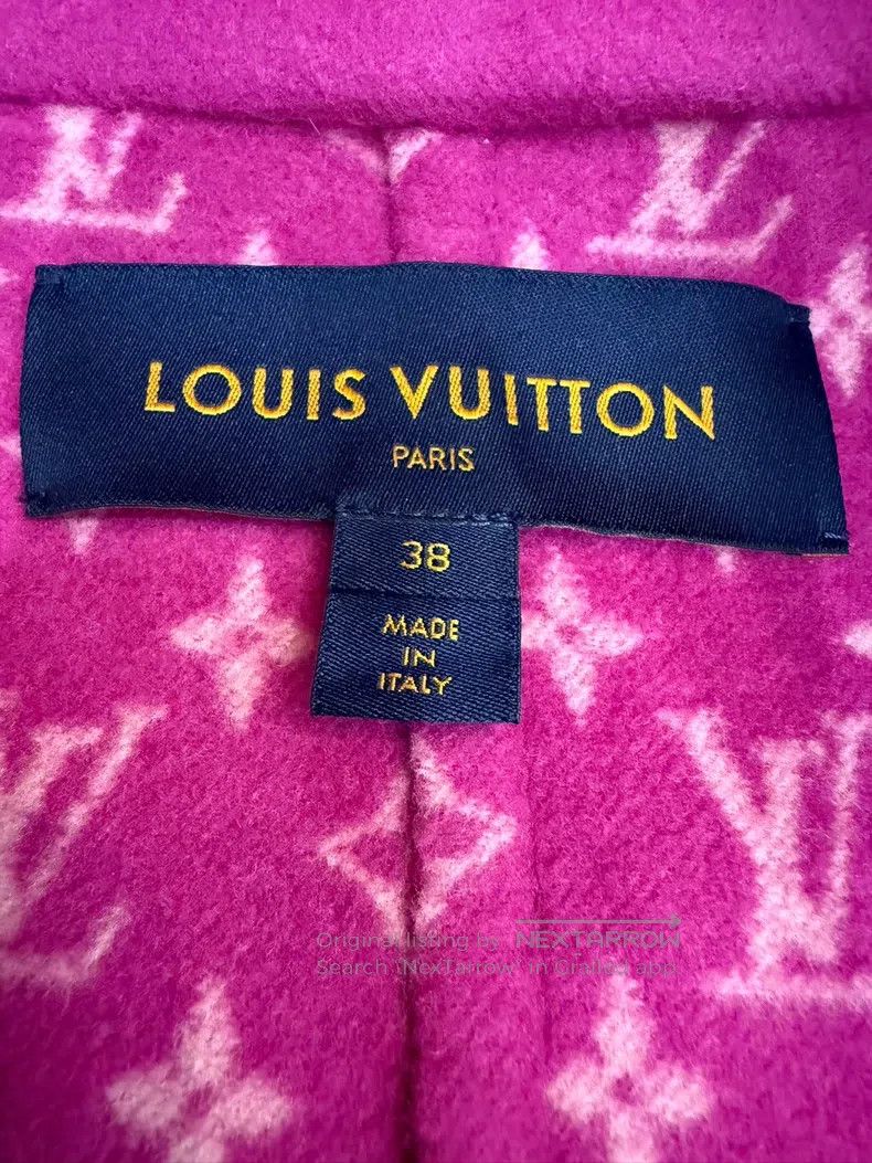 Louis Vuitton Louis Vuitton Purple presbyopic belted coat Size XS / US 0-2 / IT 36-38 - 6 Thumbnail