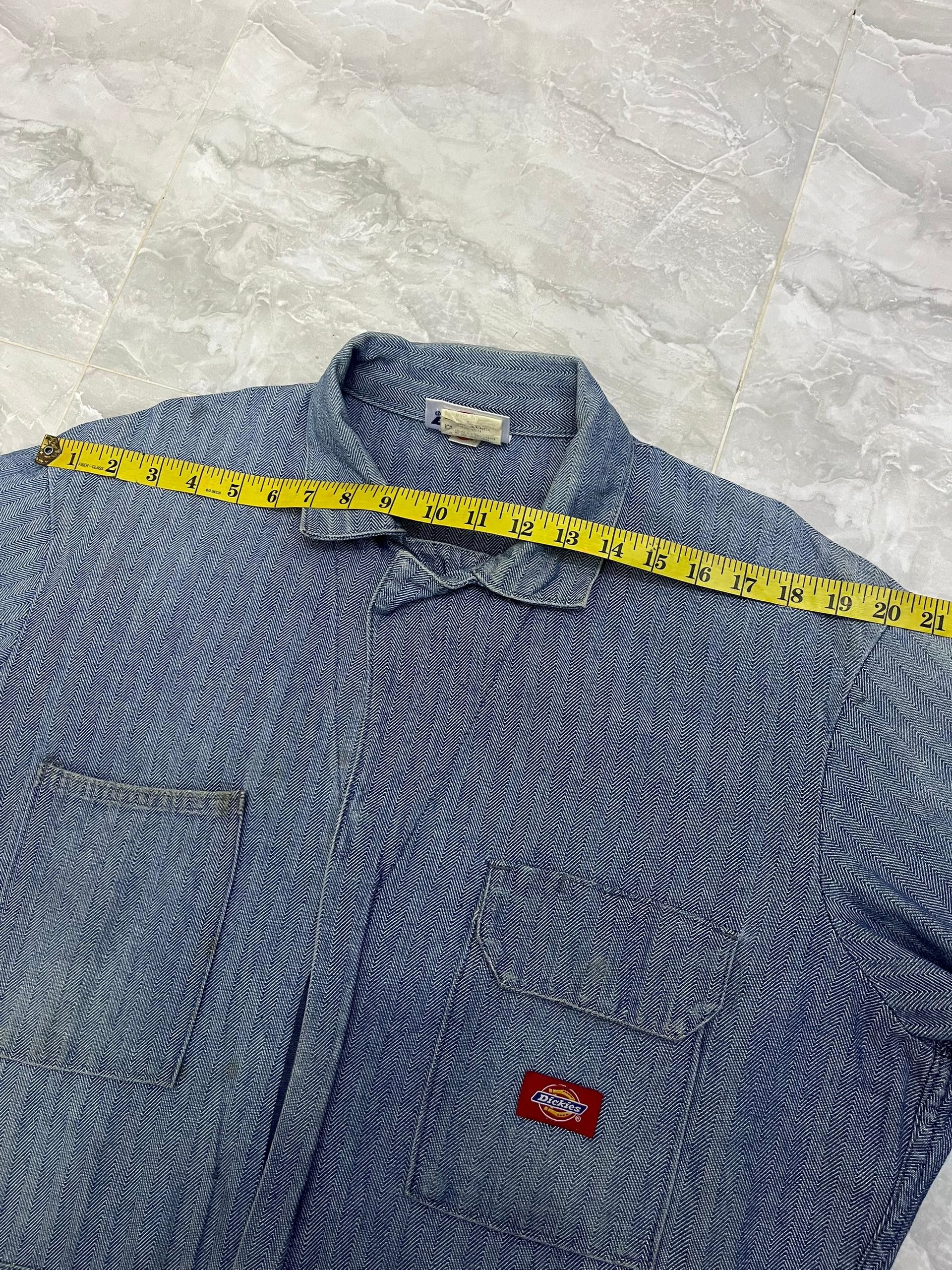 Dickies Vintage Dickies Herringbone Denim Coverall Size US 42 / EU 58 - 18 Thumbnail