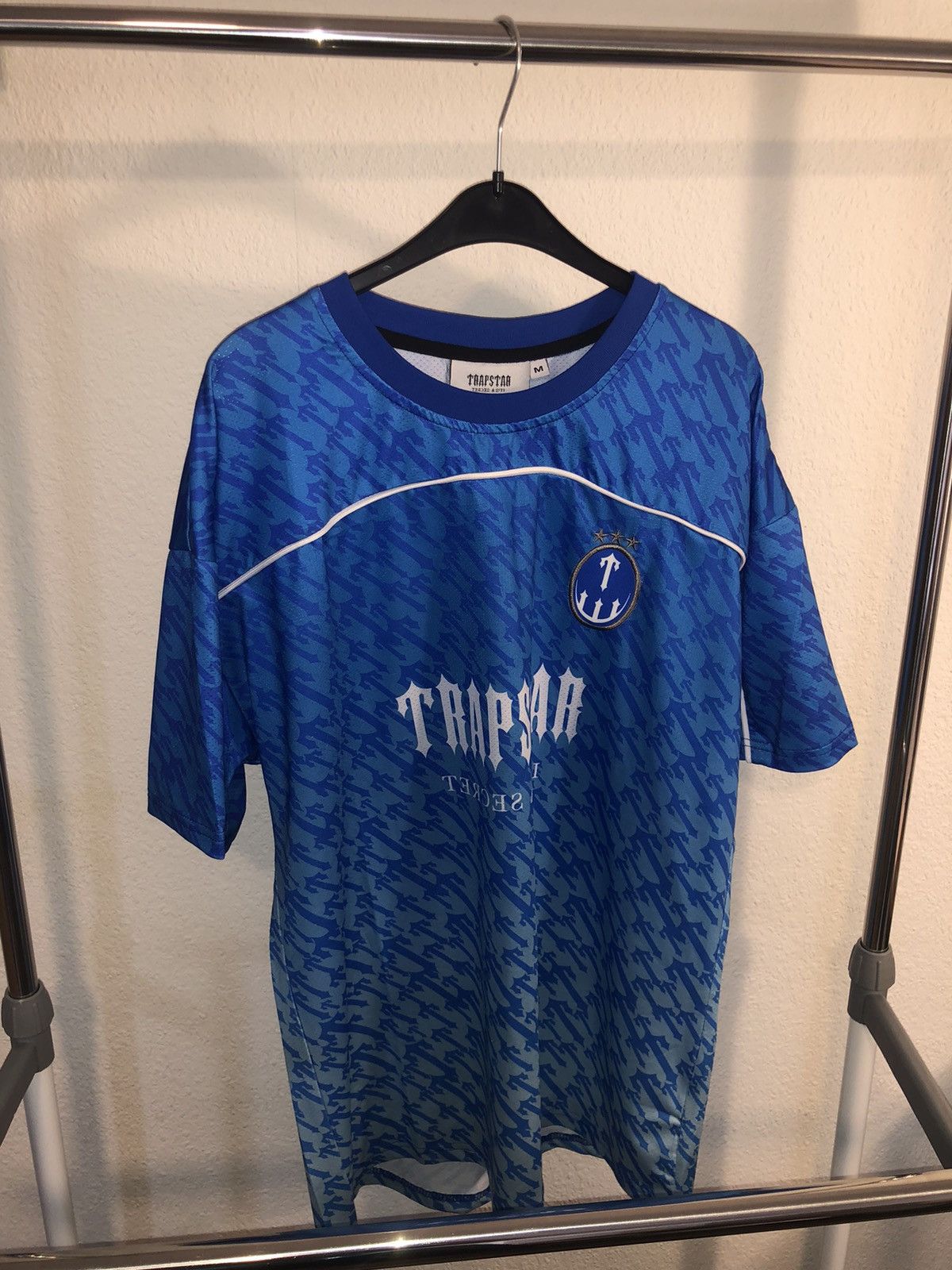 Trapstar London Trapstar Irongate football-soccer T-shirt | Grailed