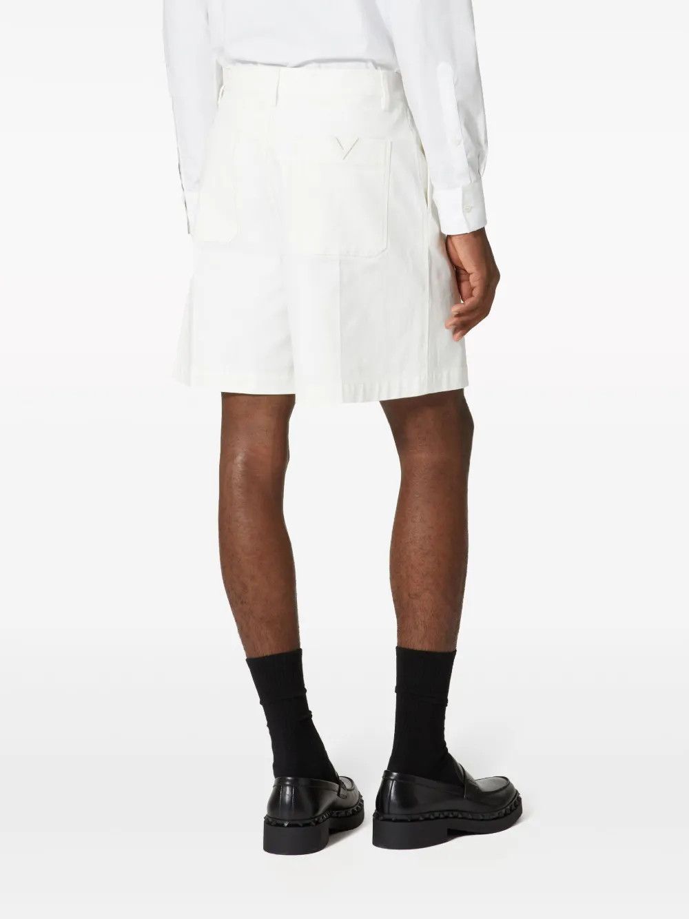 Valentino o1y0525 Short in White Size US 32 / EU 48 - 3 Thumbnail