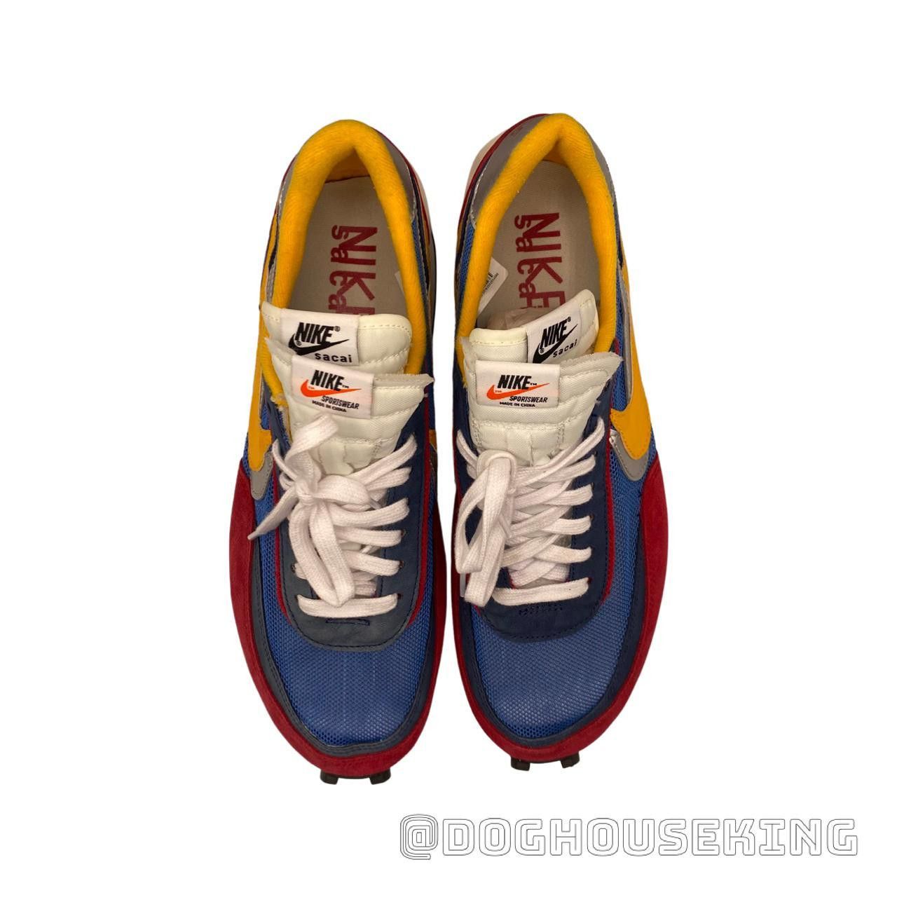 Nike × Sacai Sacai x Nike LDWaffle 'Varsity Blue' 2019 Size US 12 / EU 45 - 4 Thumbnail