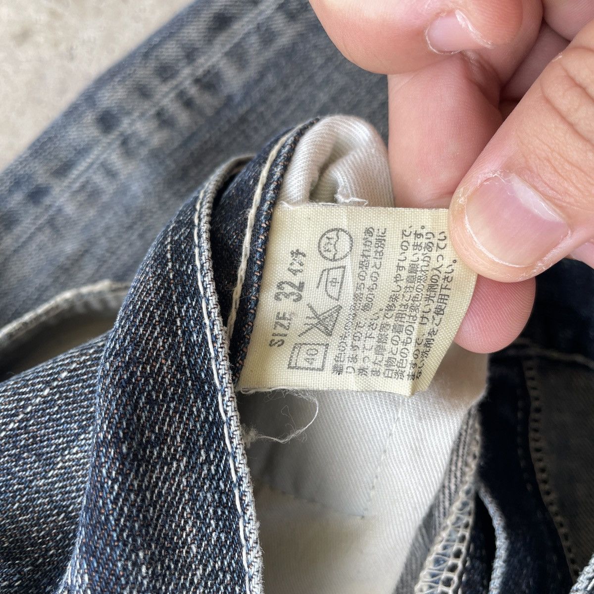 Jean × Levi's × Vintage Vintage Levi’s Faded Jeans Pants Denim W32x31.5 Size US 32 / EU 48 - 8 Thumbnail