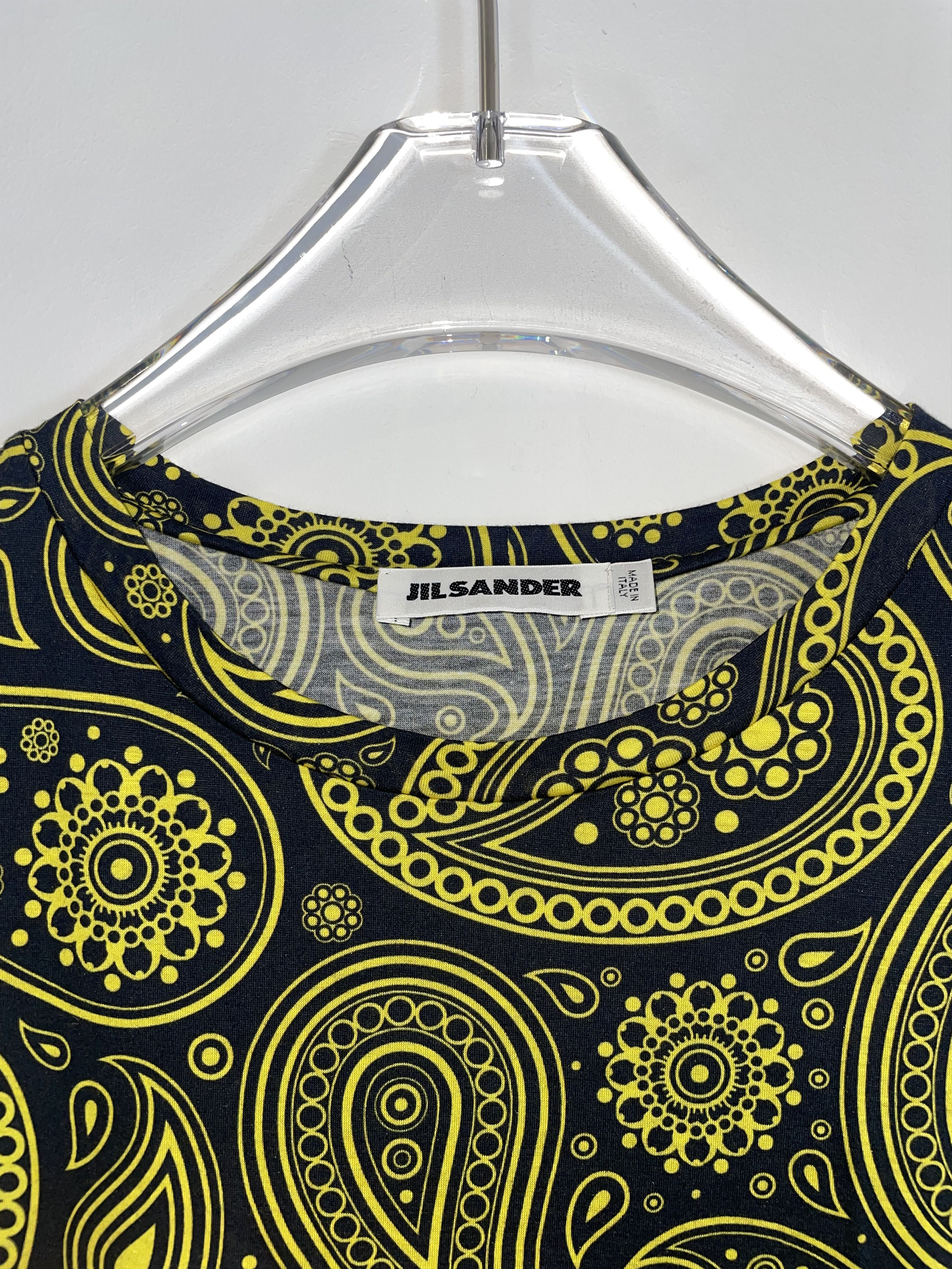 Jil Sander × Raf Simons Jil Sander by Raf Simons | SS 2012 Paisley Tshirt | Medium Size M / US 6-8 / IT 42-44 - 9 Thumbnail