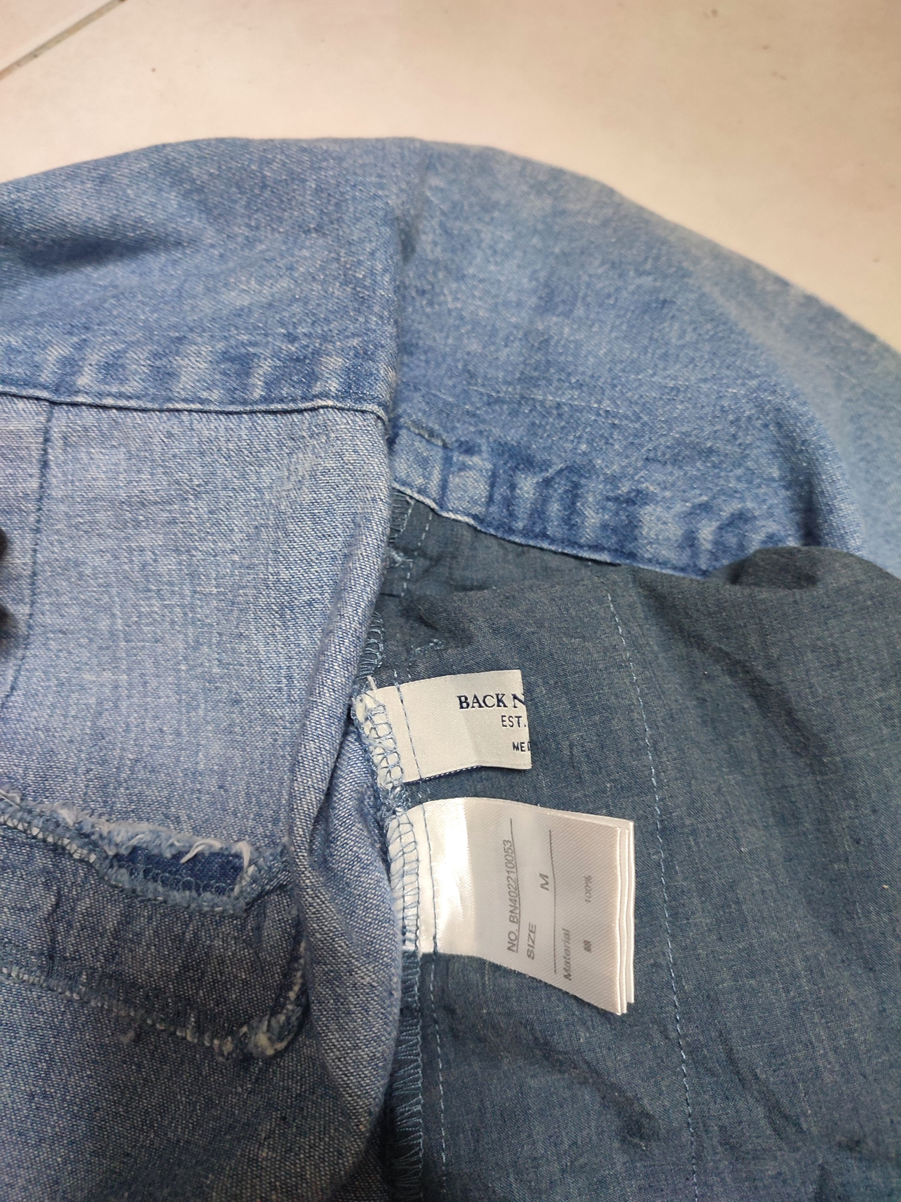 Japanese Brand Vintage Back Number Wide Leg Culottes Denim Size US 30 / EU 46 - 12 Thumbnail
