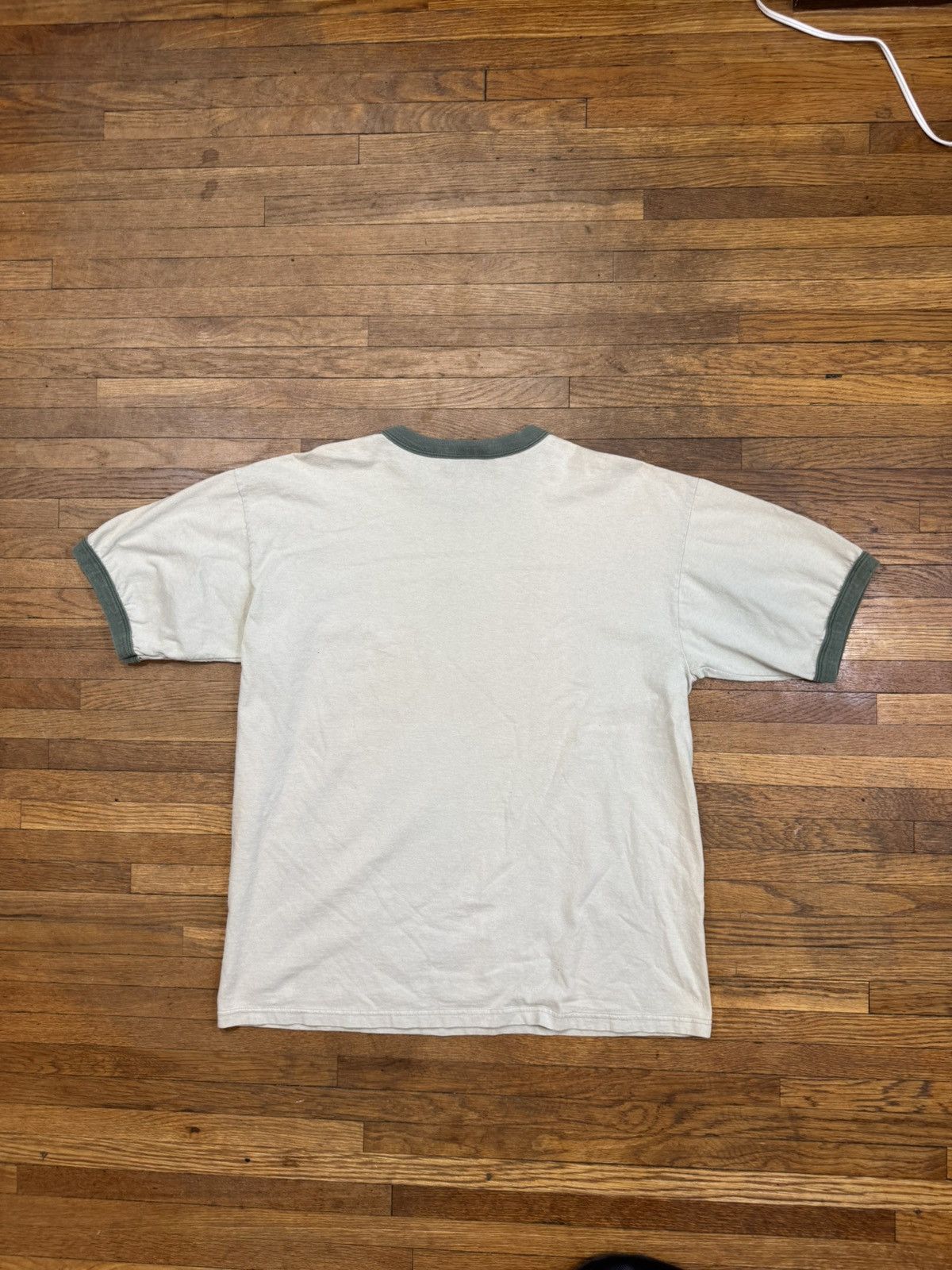 Adidas Vintage Adidas Ringer Shirt Size US L / EU 52-54 / 3 - 3 Thumbnail