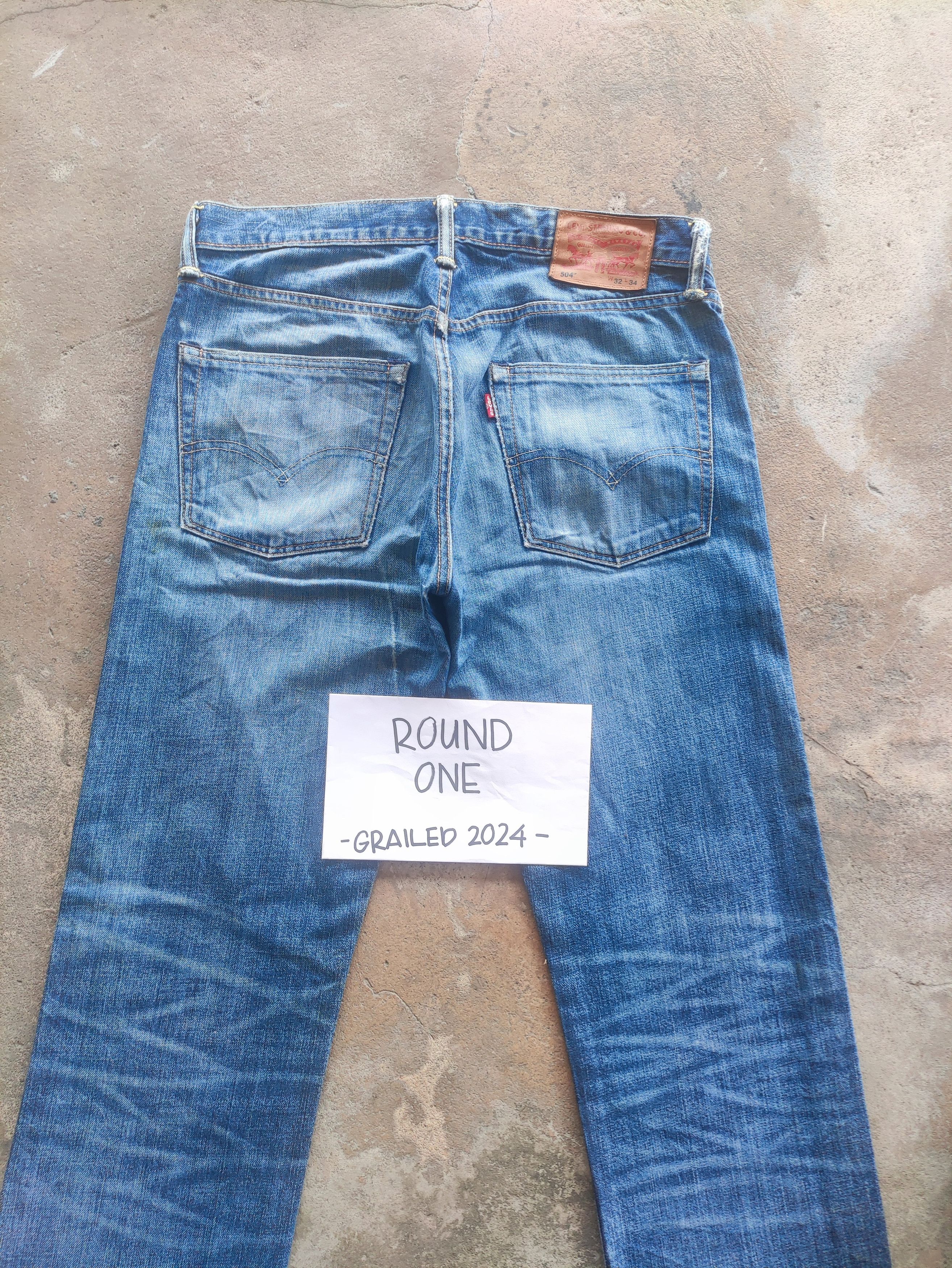 Jean × Levi's × Vintage W34 Vintage Levi's 502 Jeans Distressed Denim Faded Pants Size US 34 / EU 50 - 13 Thumbnail