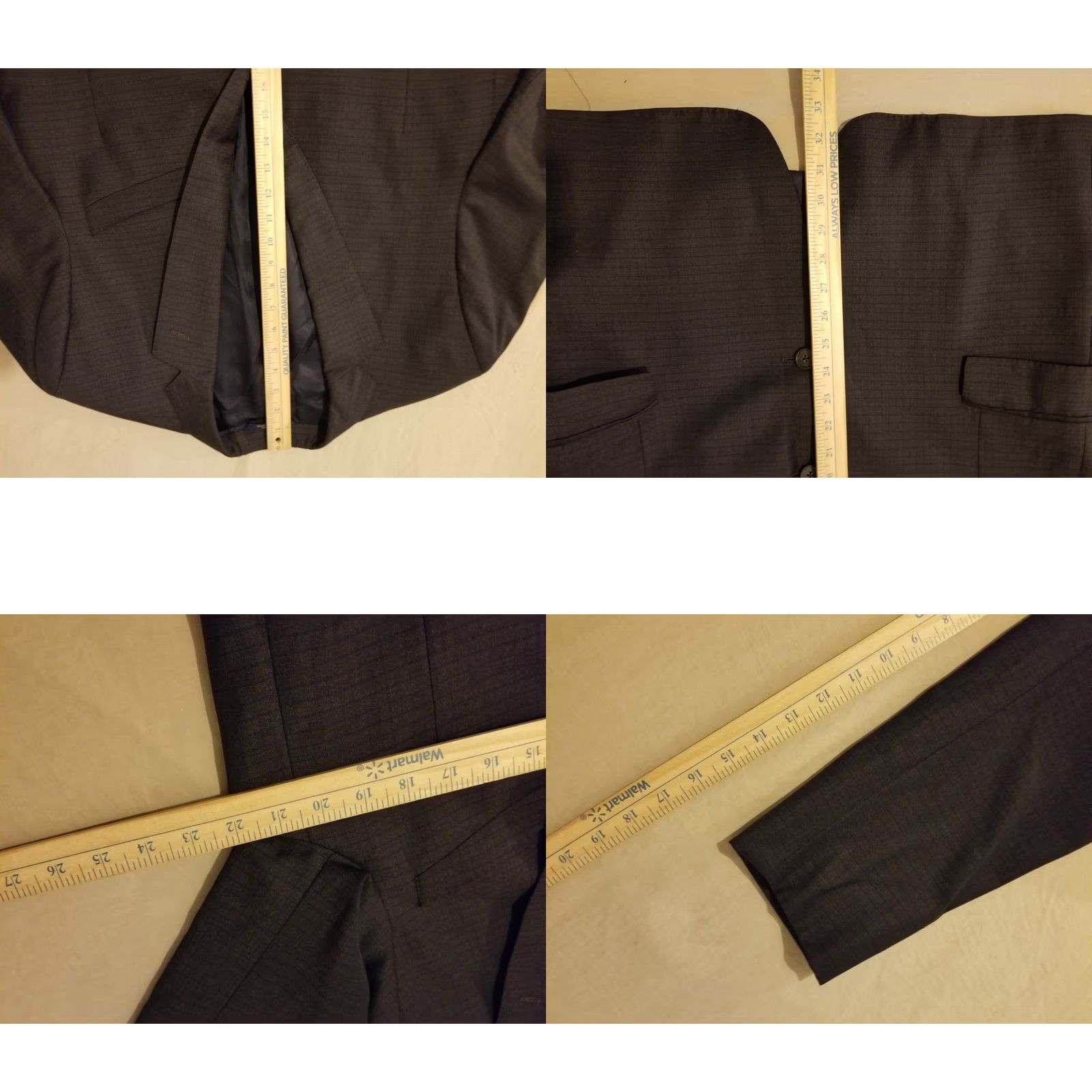 Brooks Brothers VINTAGE Brooks Brothers Wool Blazer 3-in-1 Jacket Mens 44R Black Gray Wool Blazer Brooks Brothers Mens Blazer 44R Size 44R - 8 Thumbnail