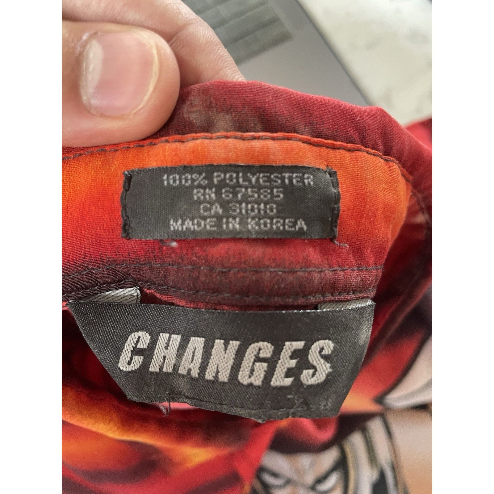 Changes Vintage Y2K Changes GI Joe Cobra Storm Shadow Button Up Size US L / EU 52-54 / 3 - 7 Thumbnail