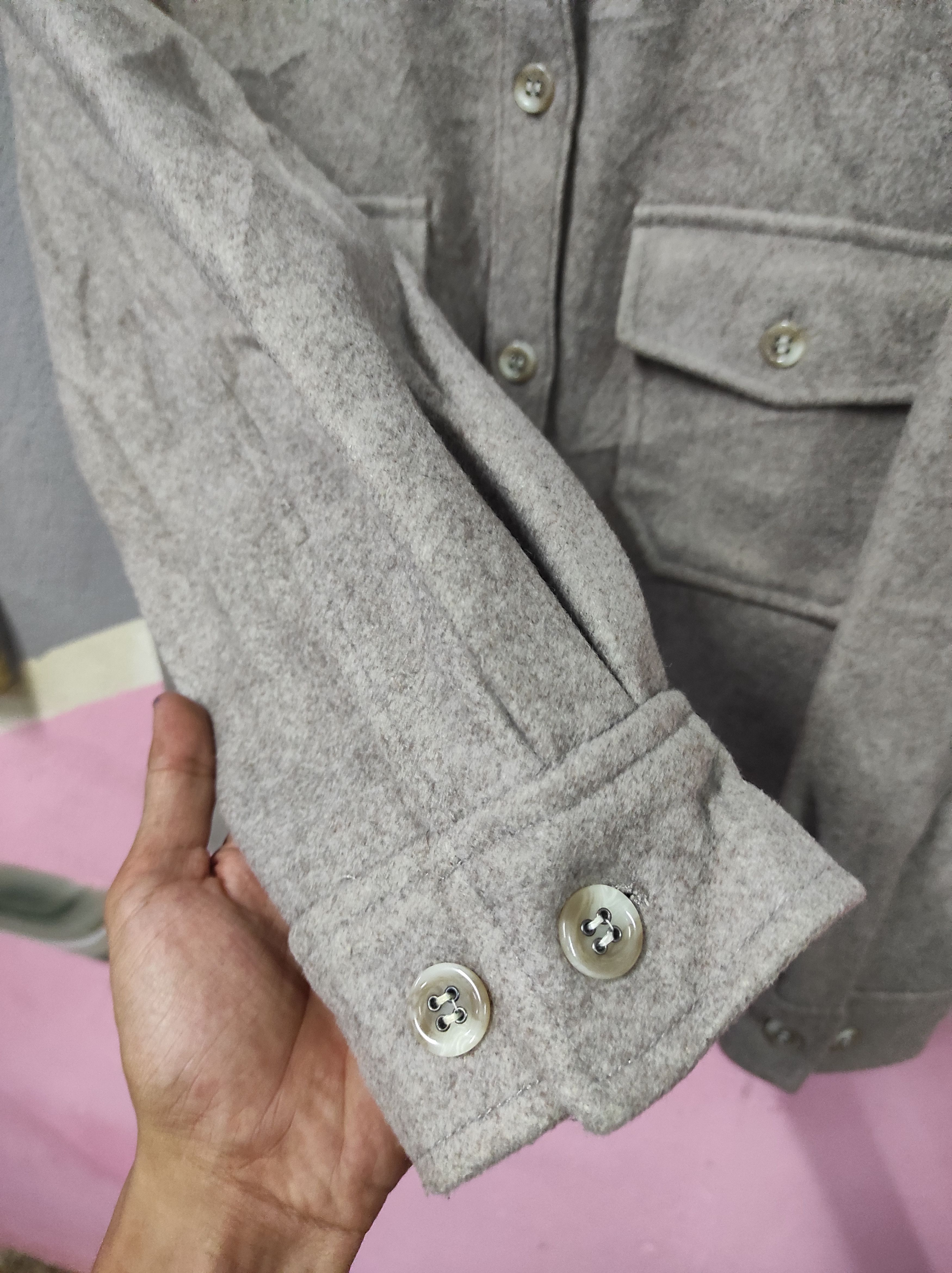 Japanese Brand PAGEBOY STANDARD PROGRESS JACKET SHIRT OVERSIZED BAGGY Size ONE SIZE - 4 Thumbnail