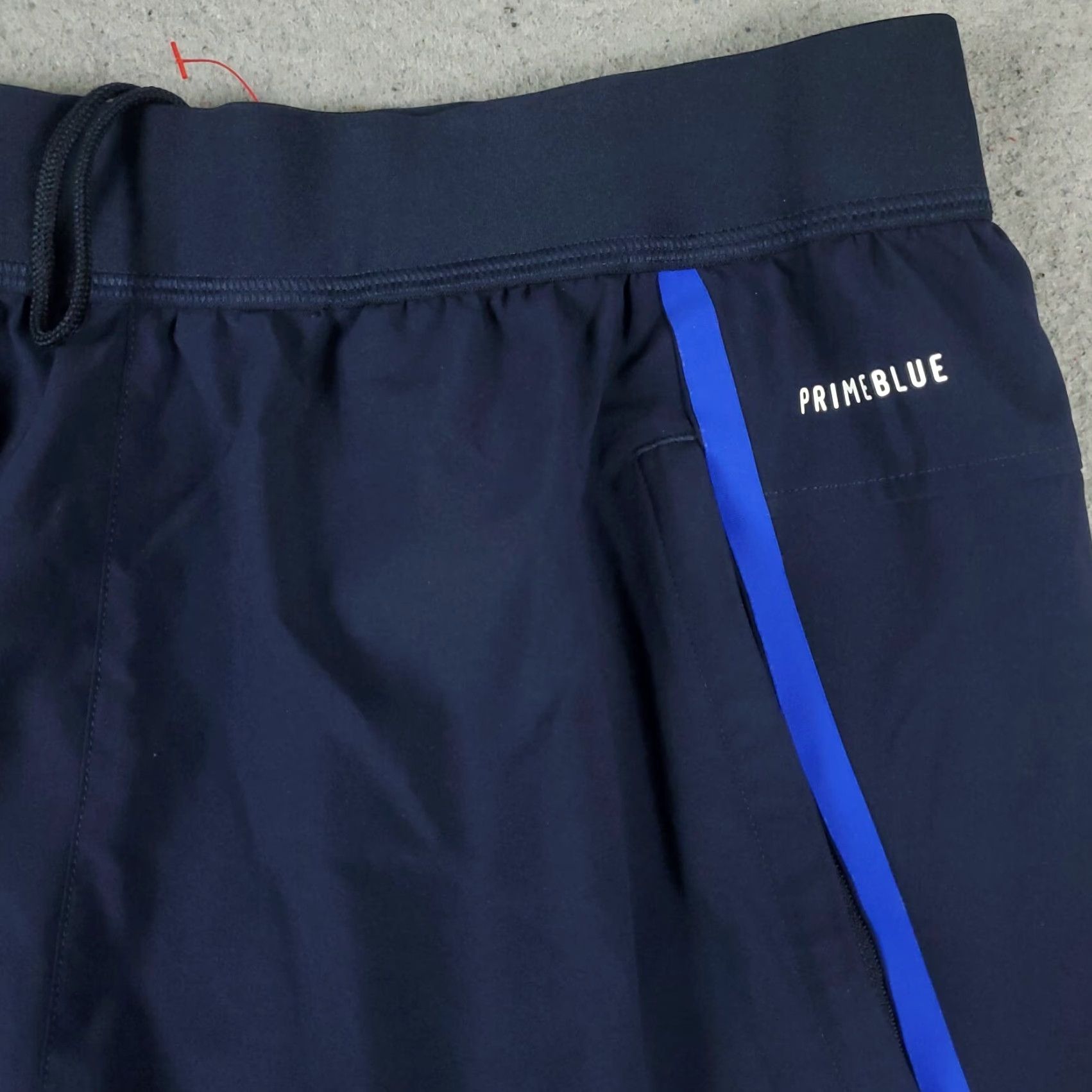 Adidas Adidas Shorts Mens Small Blue Athletic Running Jogging Track Gym Shorts blue Adidas Mens S Size US 29 - 3 Thumbnail