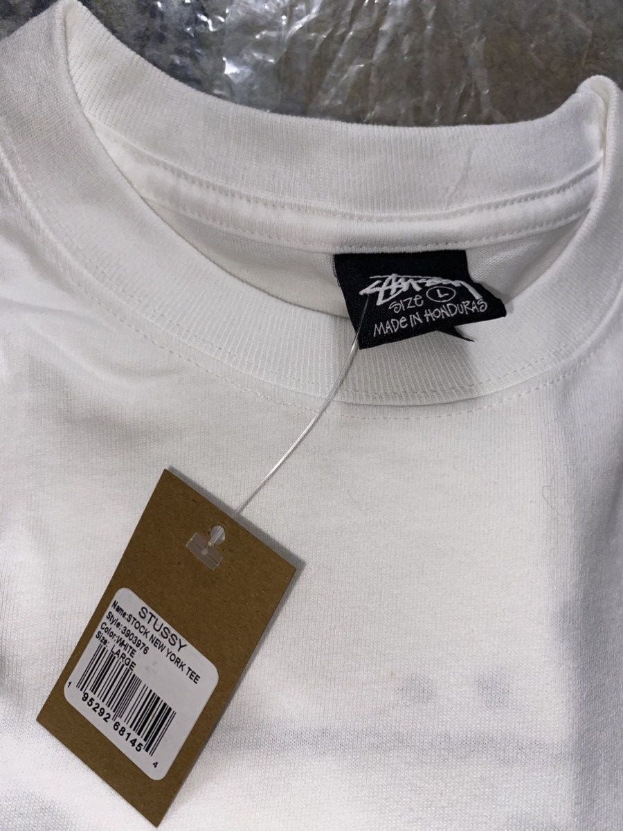 Stussy Stussy Exclusive New York Tee White Size US L / EU 52-54 / 3 - 2 Thumbnail