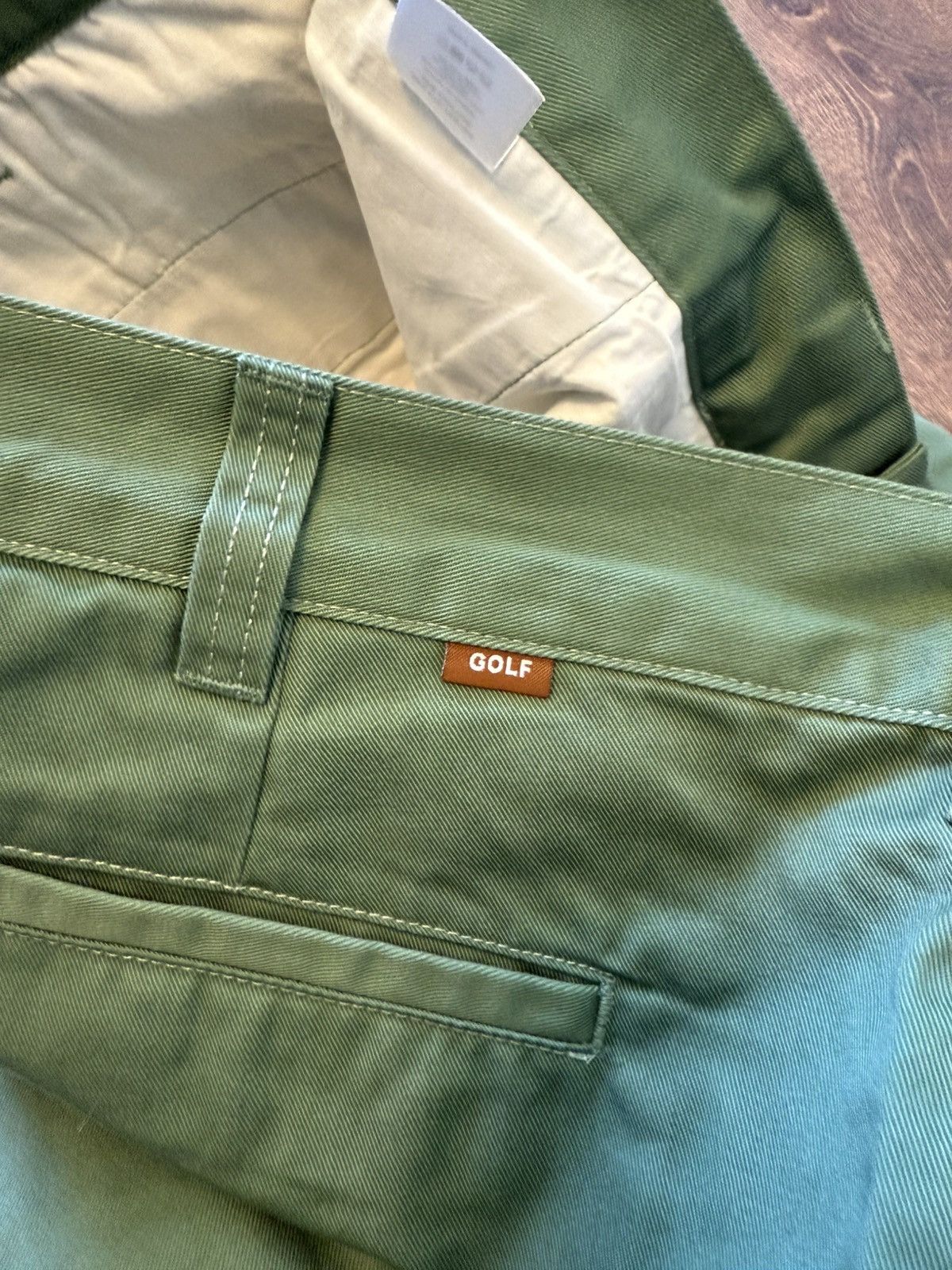 Golf Wang × Golf le Fleur × Tyler The Creator Golf le Fleur Chino Pants Green Size US 36 / EU 52 - 5 Thumbnail