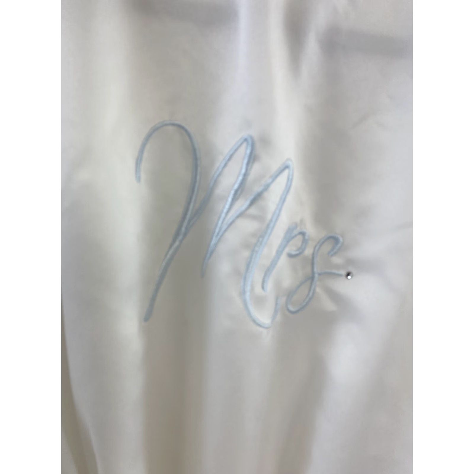 Apt. 9 Apt. 9 Robe Womens S White Wedding Mrs. Womens S White Wedding Apt. 9 Robe Size ONE SIZE - 4 Thumbnail