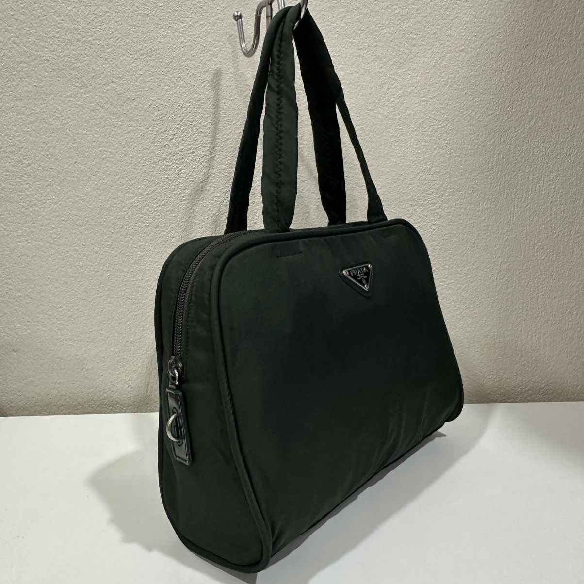 Prada ‼️LASTDROP‼️ AUTHENTIC PRADA GREEN TESSUTO NYLON SHOULDER BAG Size ONE SIZE - 3 Thumbnail