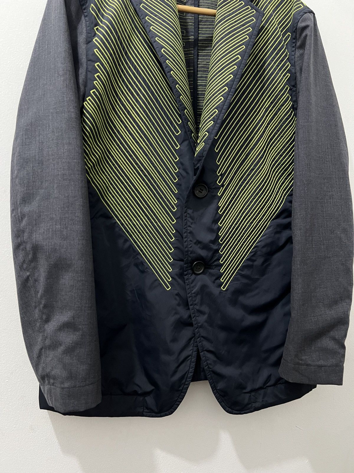 Issey Miyake Issey Miyake Men - S/S16 Hybrid Blazer Jacket Size 48R - 8 Thumbnail