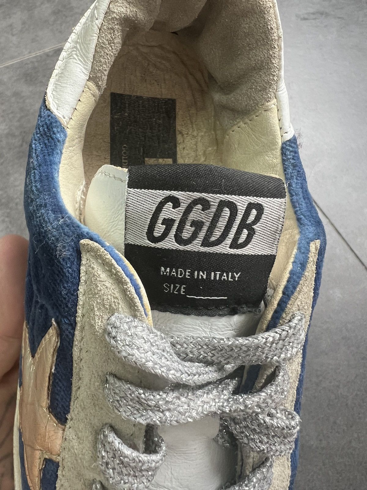 Golden Goose Golden Goose GGDB Super Star Low Leather Sneakers Size US 7 / IT 37 - 10 Thumbnail