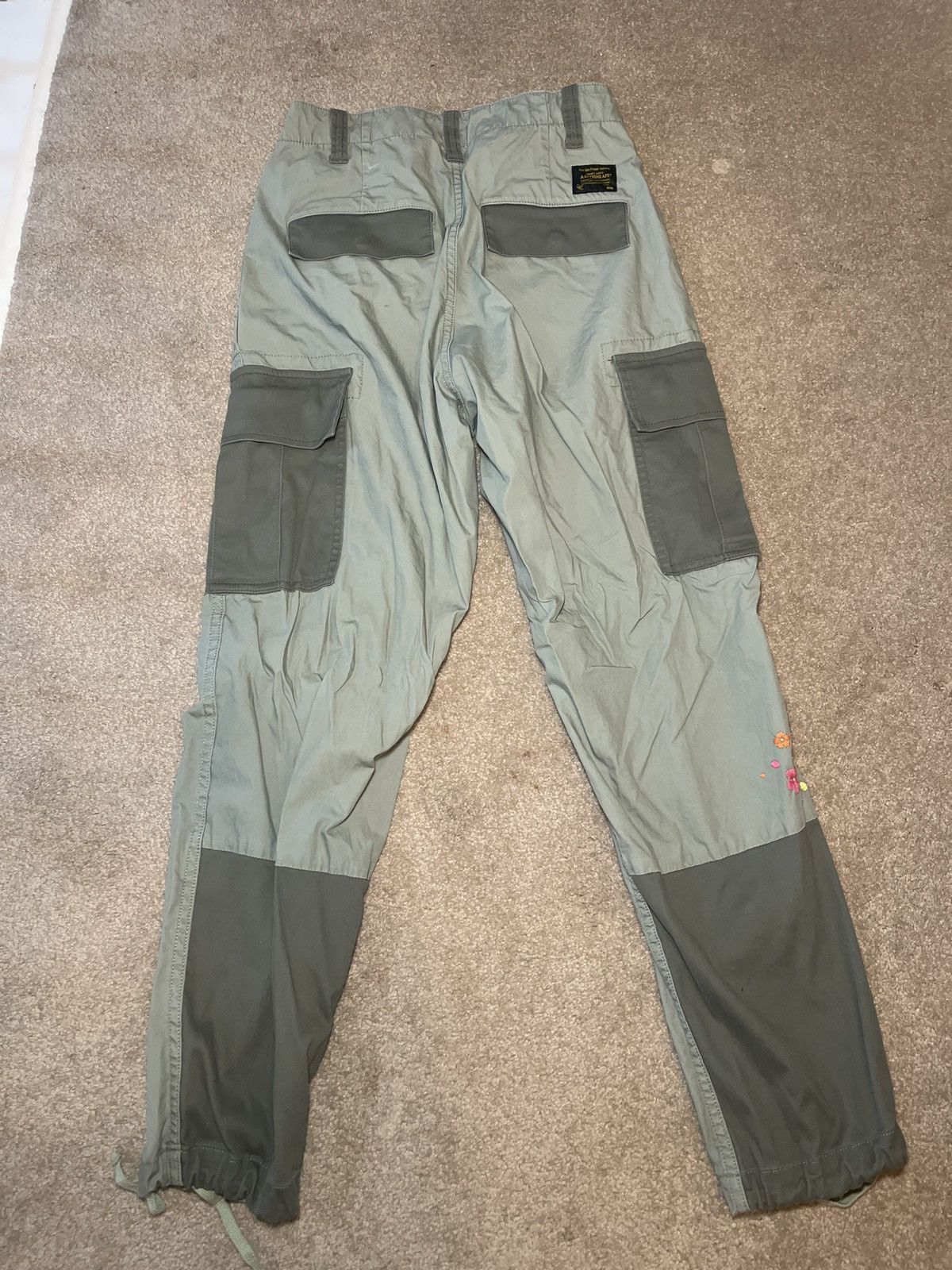 Bape ABC Camo Flower Patchwork 6 Pocket Pants Size 24" / US 00 / IT 34 - 2 Thumbnail