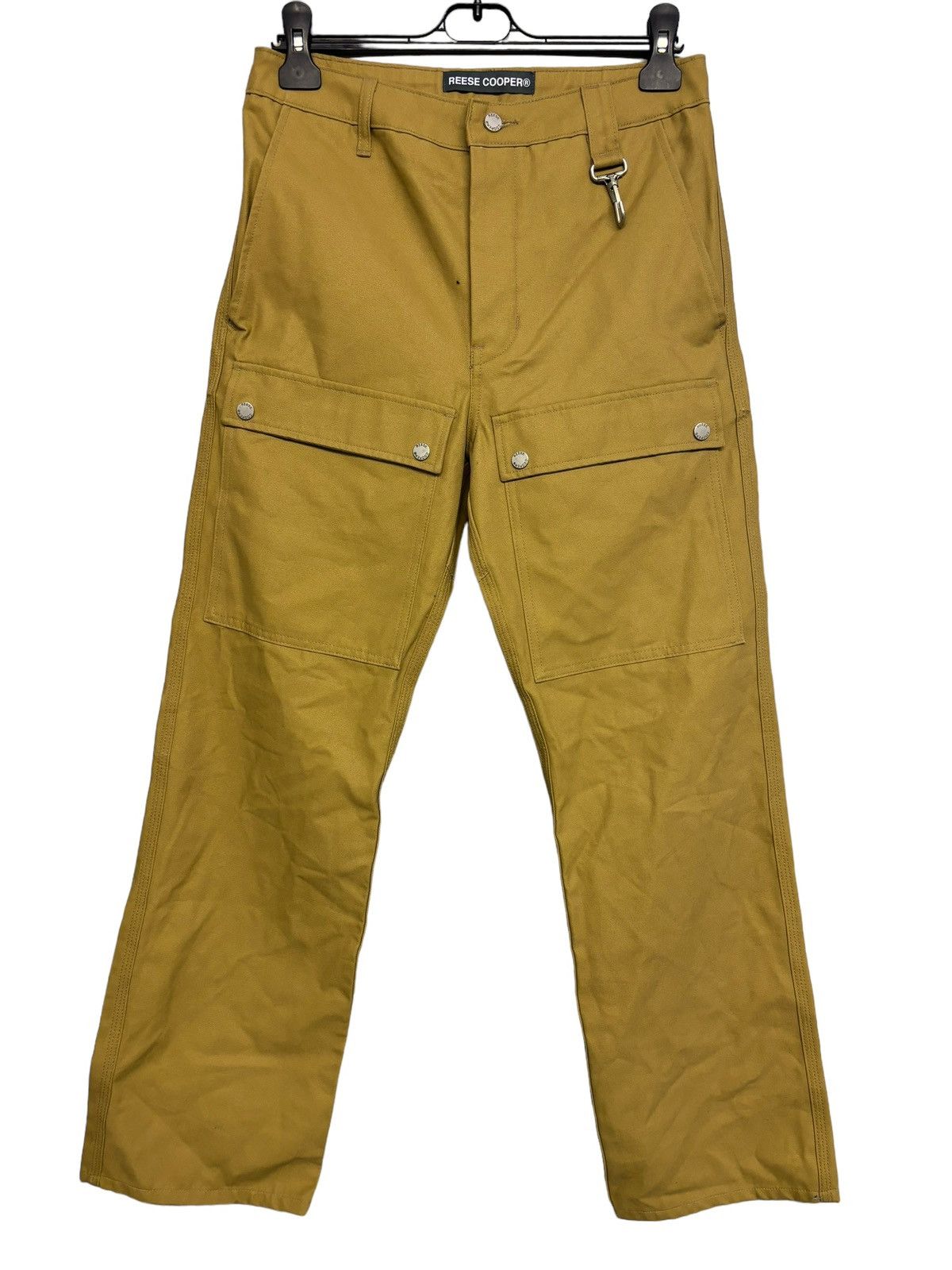 Image of Reese Cooper Cargo Trouser 30 Waist in Beige, Men's